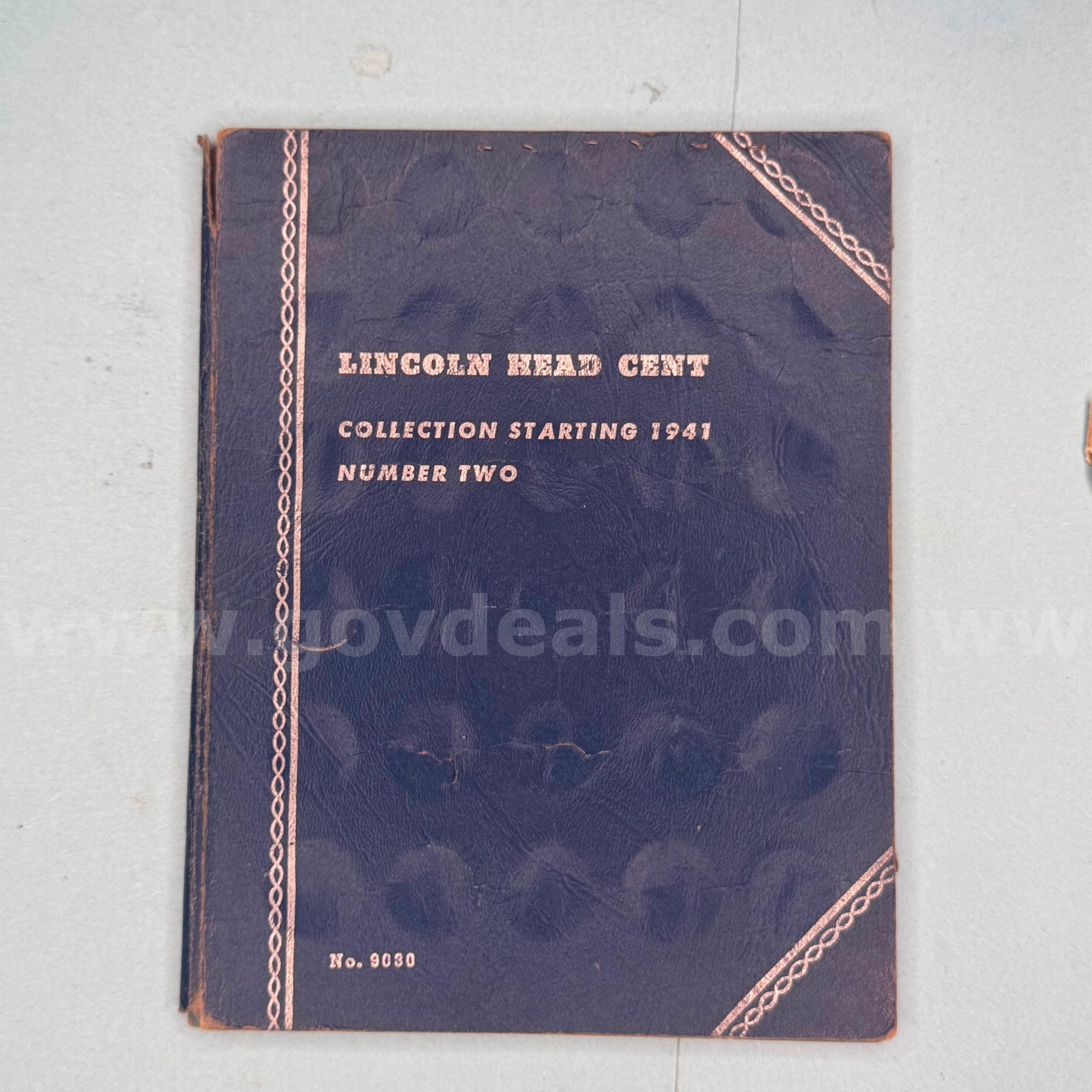 Starting 1941 Lincoln Head Cent Collection Number Two   Government Surplus Auction - Photo #2