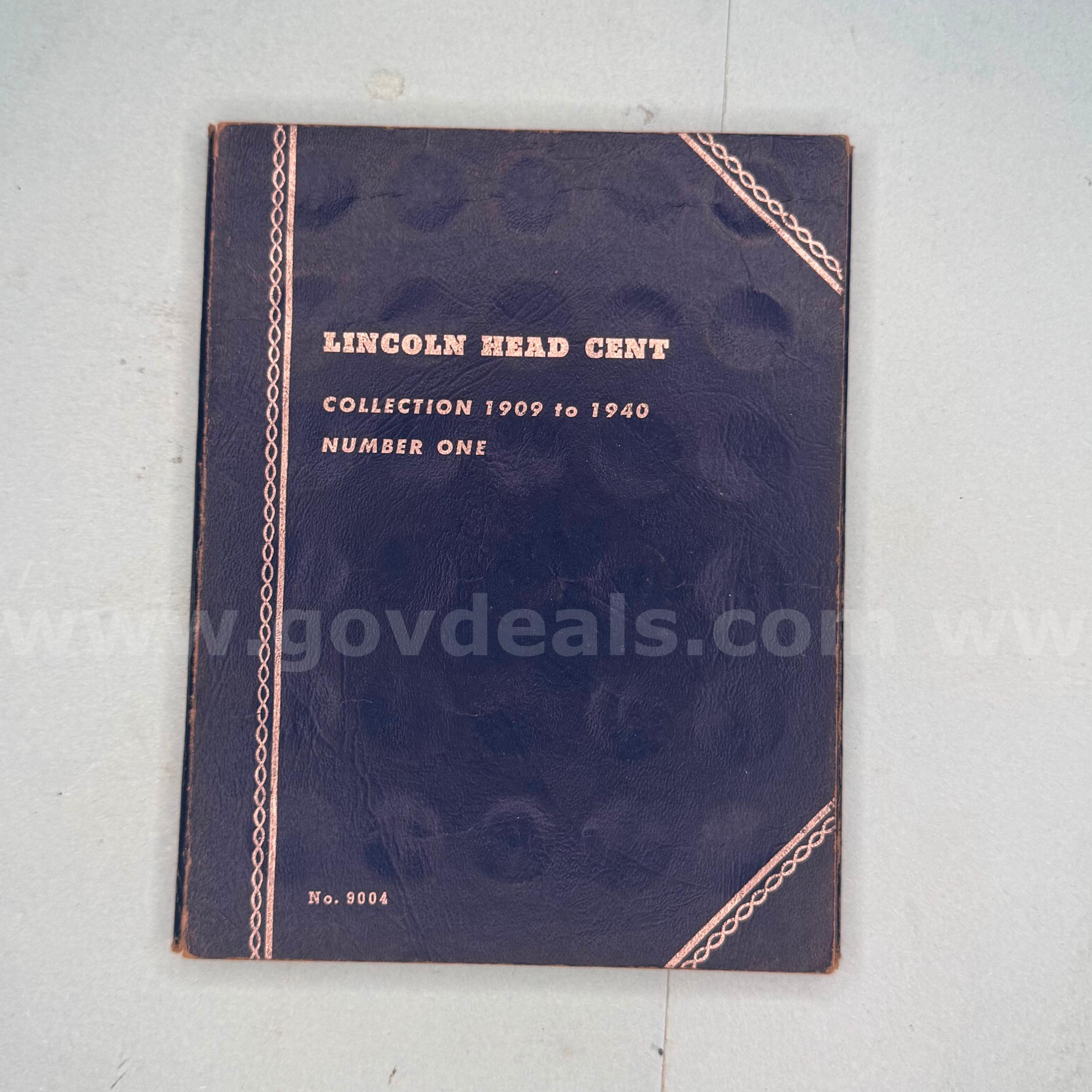 1909-1940 Lincoln Head Cent Collection Number One   Government Surplus Auction - Primary Photo