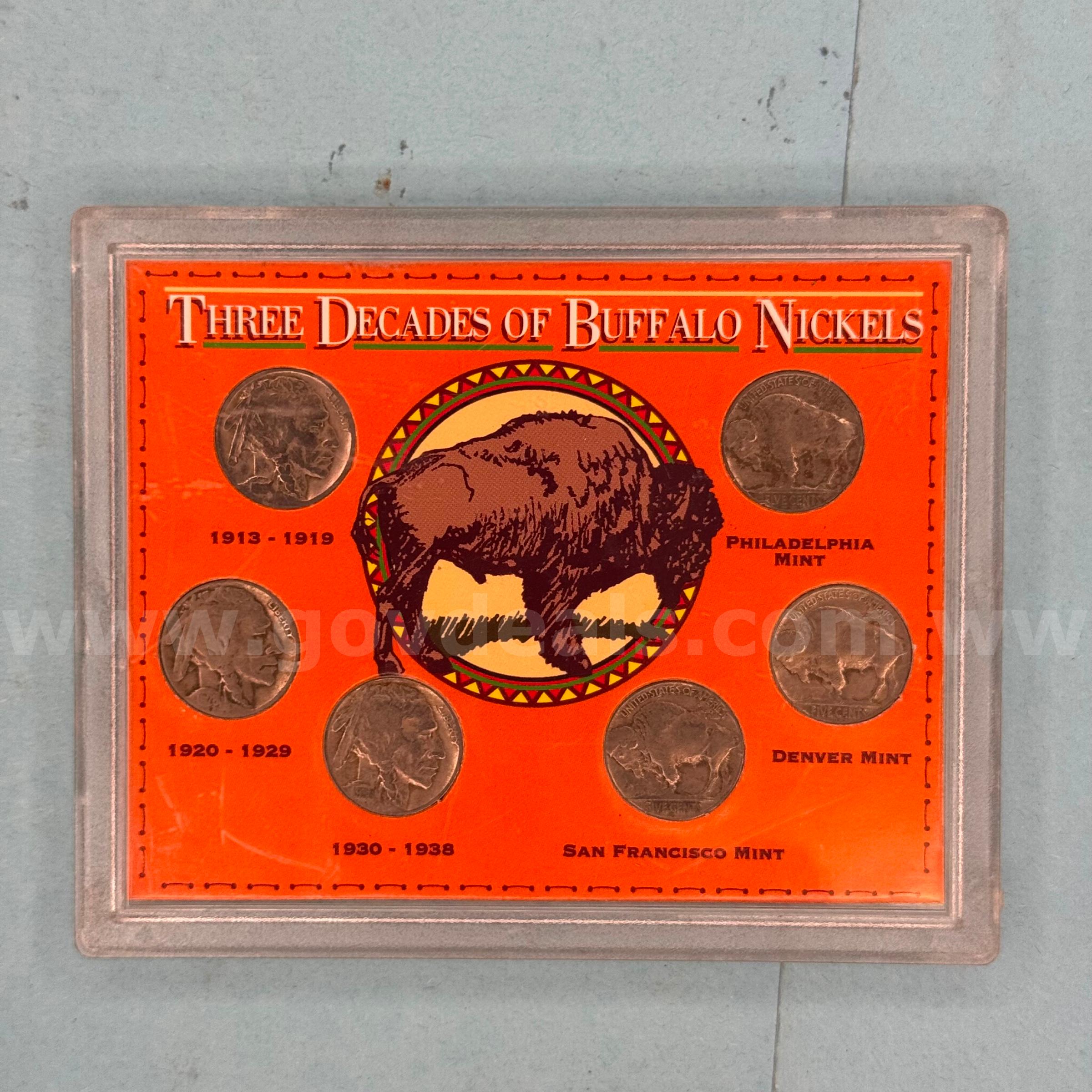 Three Decades of Buffalo Nickels   Government Surplus Auction - Primary Photo