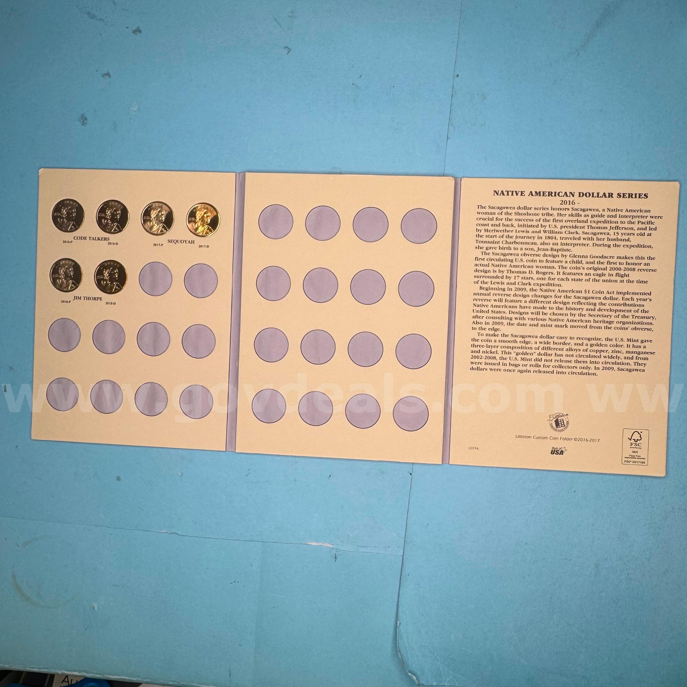 2016 Native American Dollars   Government Surplus Auction - Photo #2