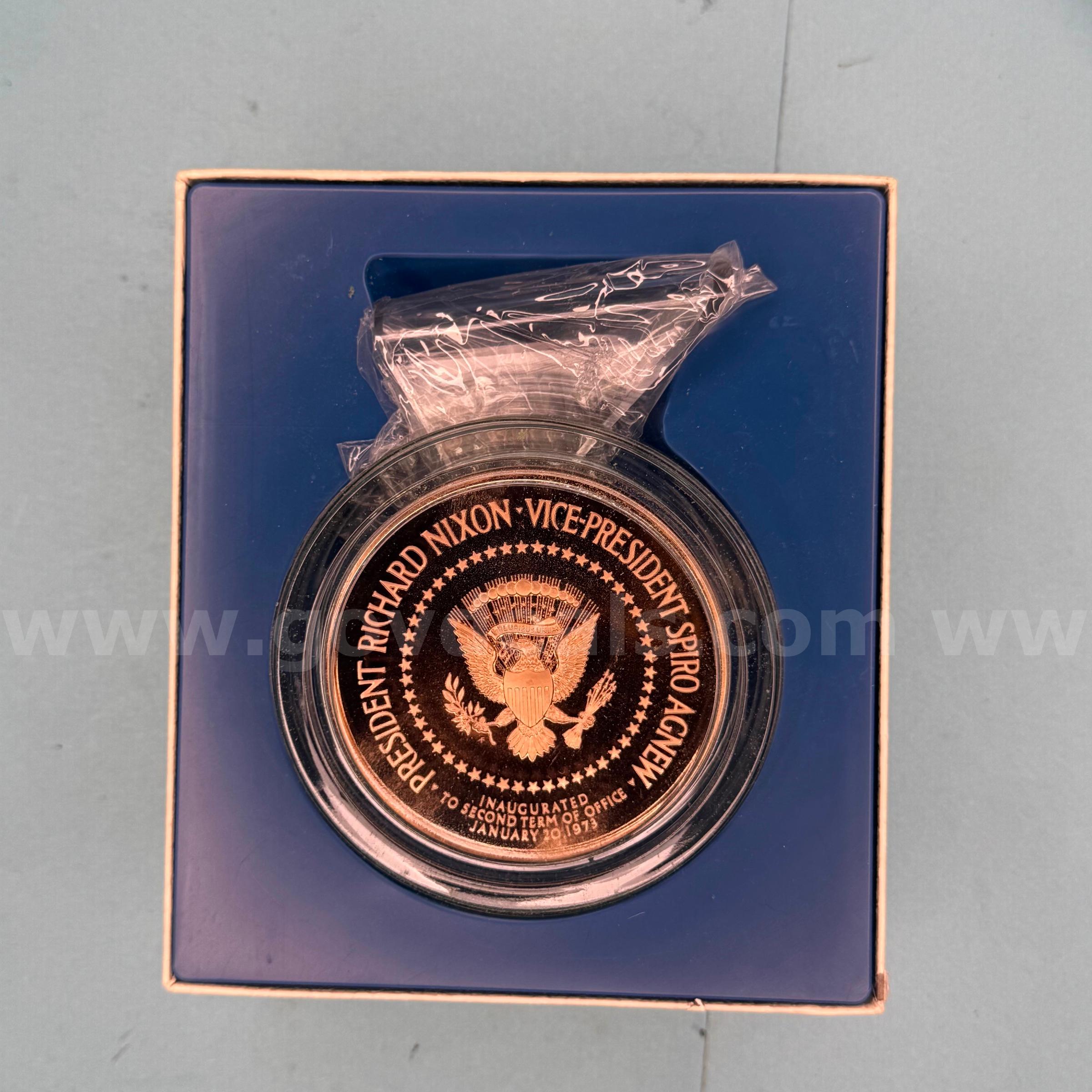 The Official 1973 Presidential Inaugural Medal   Government Surplus Auction - Photo #2