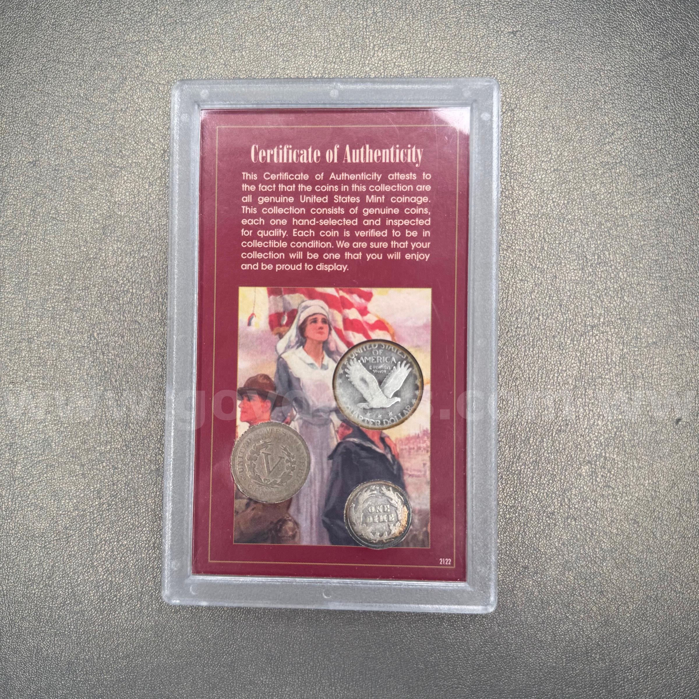 Portraits of Liberty Silver Coin Lots in Holder   Government Surplus Auction - Photo #2