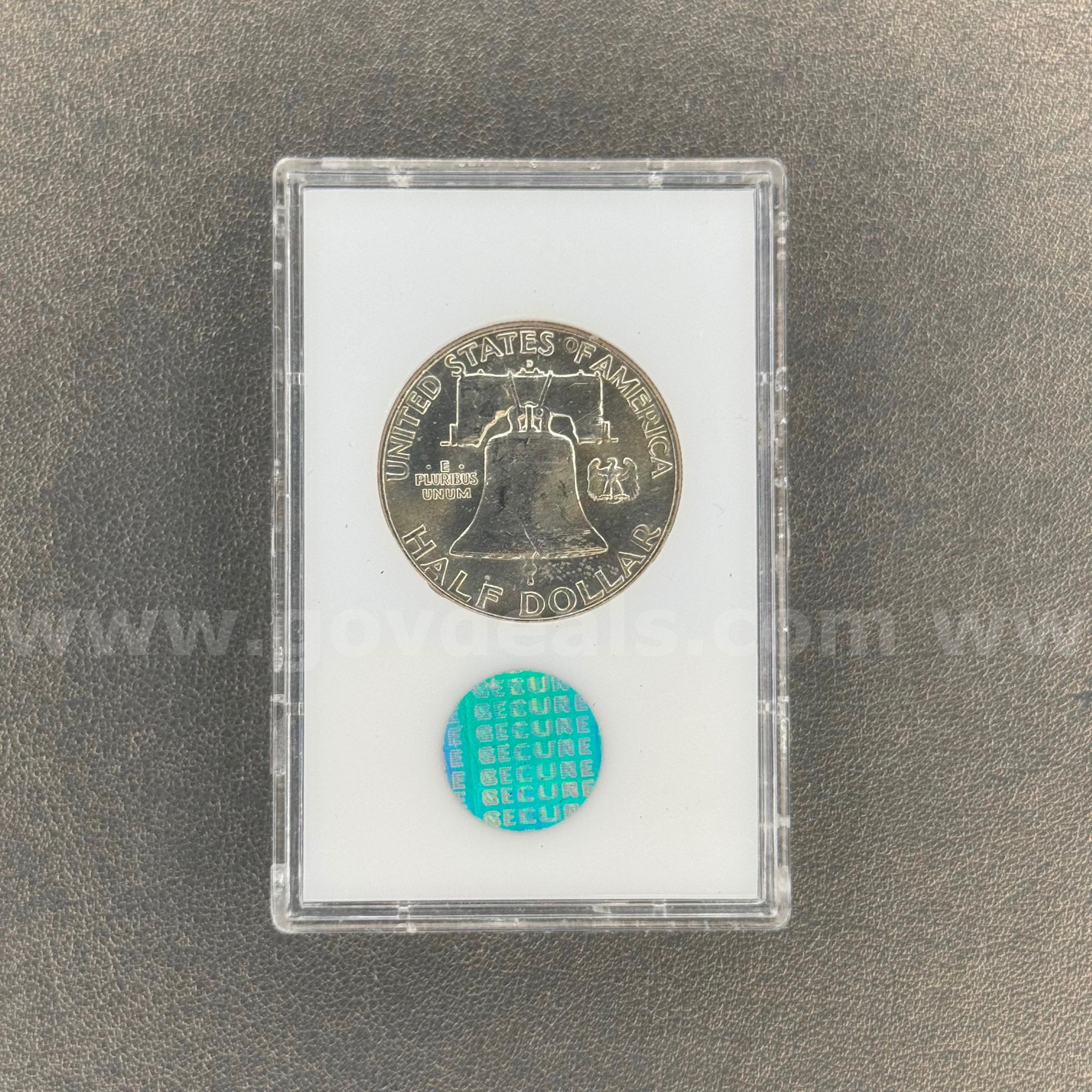 1962-D MS64 Franklin Half Dollar   Government Surplus Auction - Photo #2