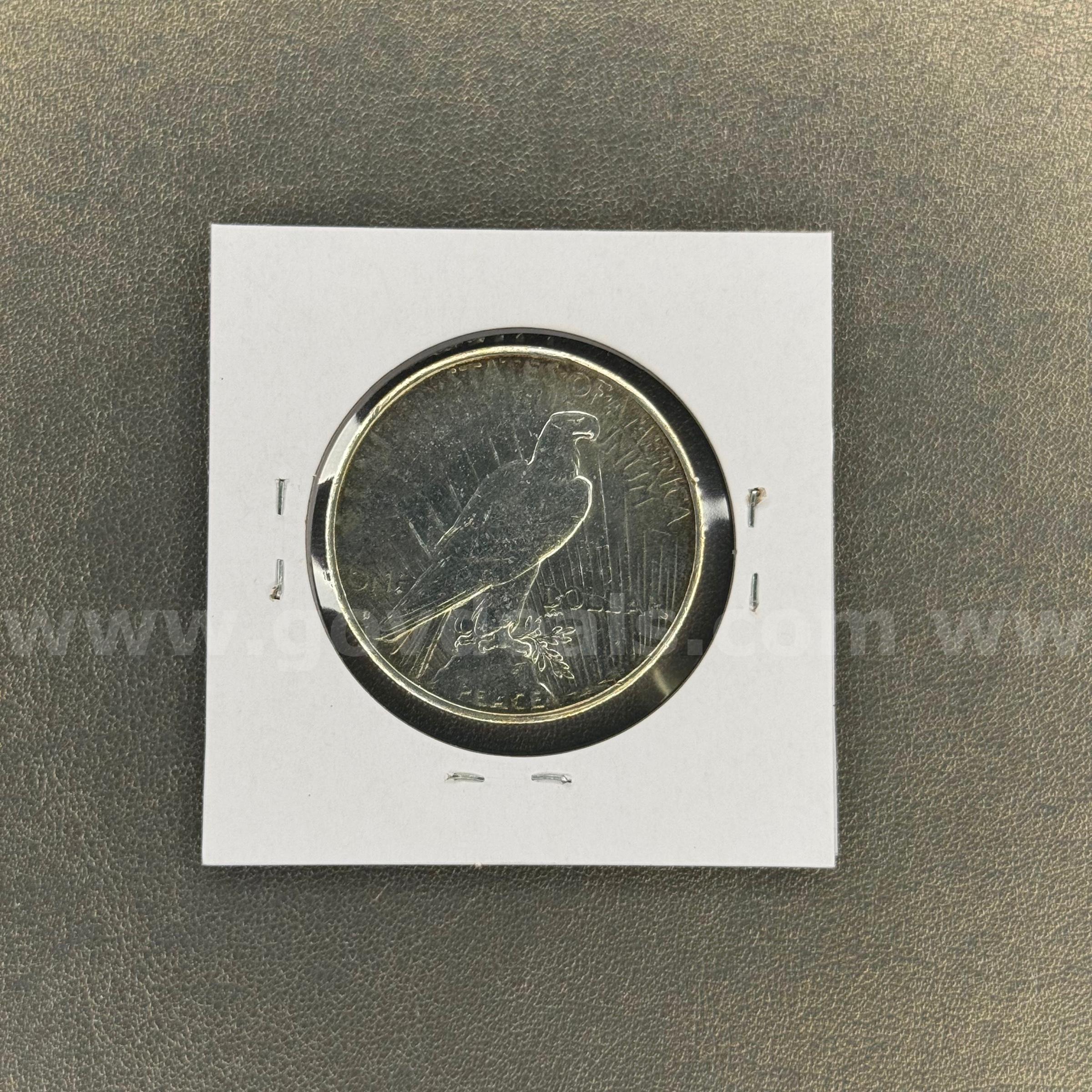 1923 Silver Peace Dollar   Government Surplus Auction - Photo #2