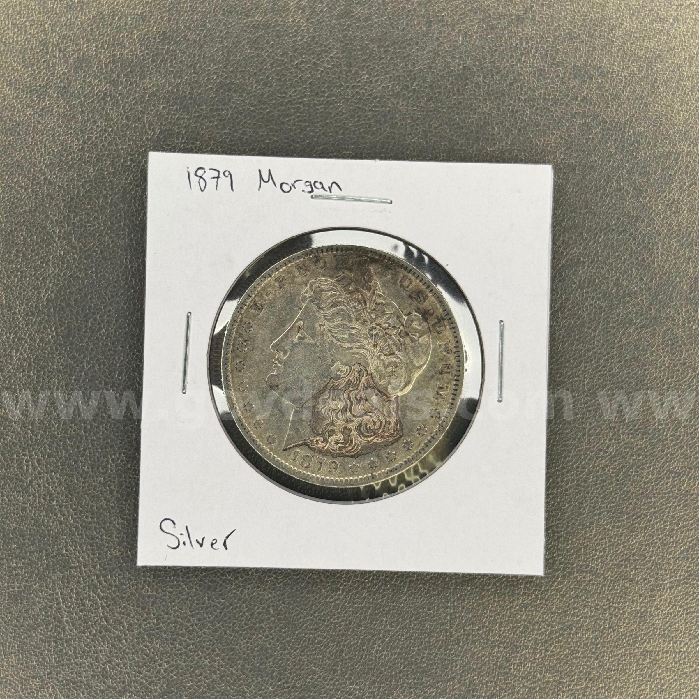 1879 Morgan Silver Dollar  1879 Government Surplus Auction - Primary Photo