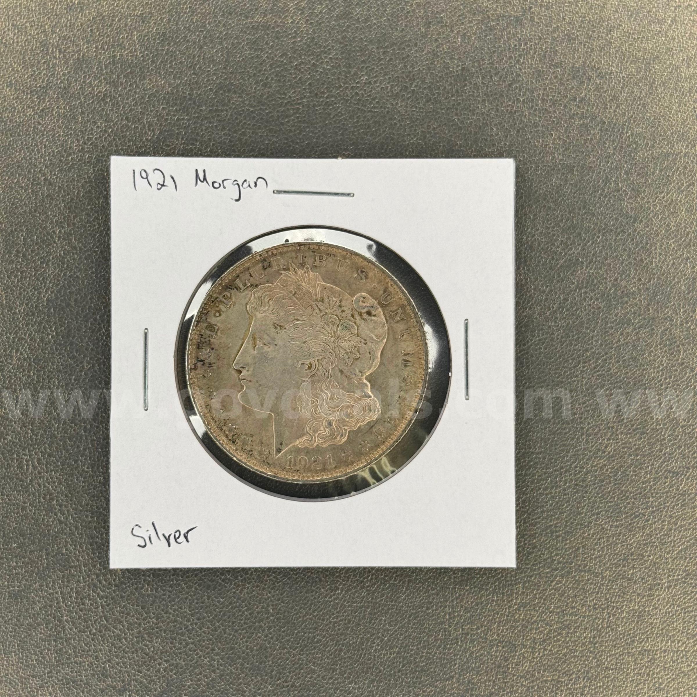 1921 Morgan Silver Dollar   Government Surplus Auction - Primary Photo