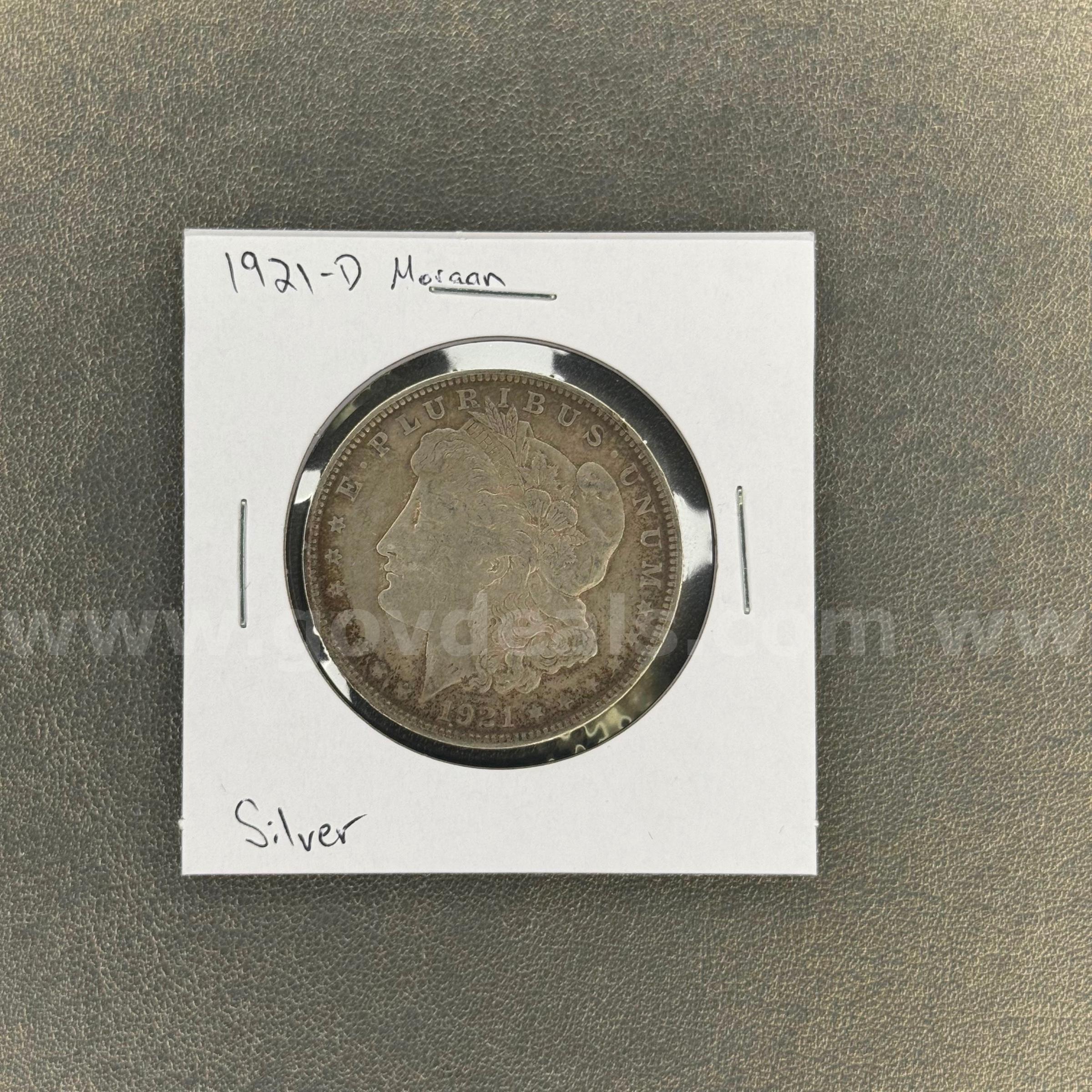 1921-D Morgan Silver Dollar   Government Surplus Auction - Primary Photo