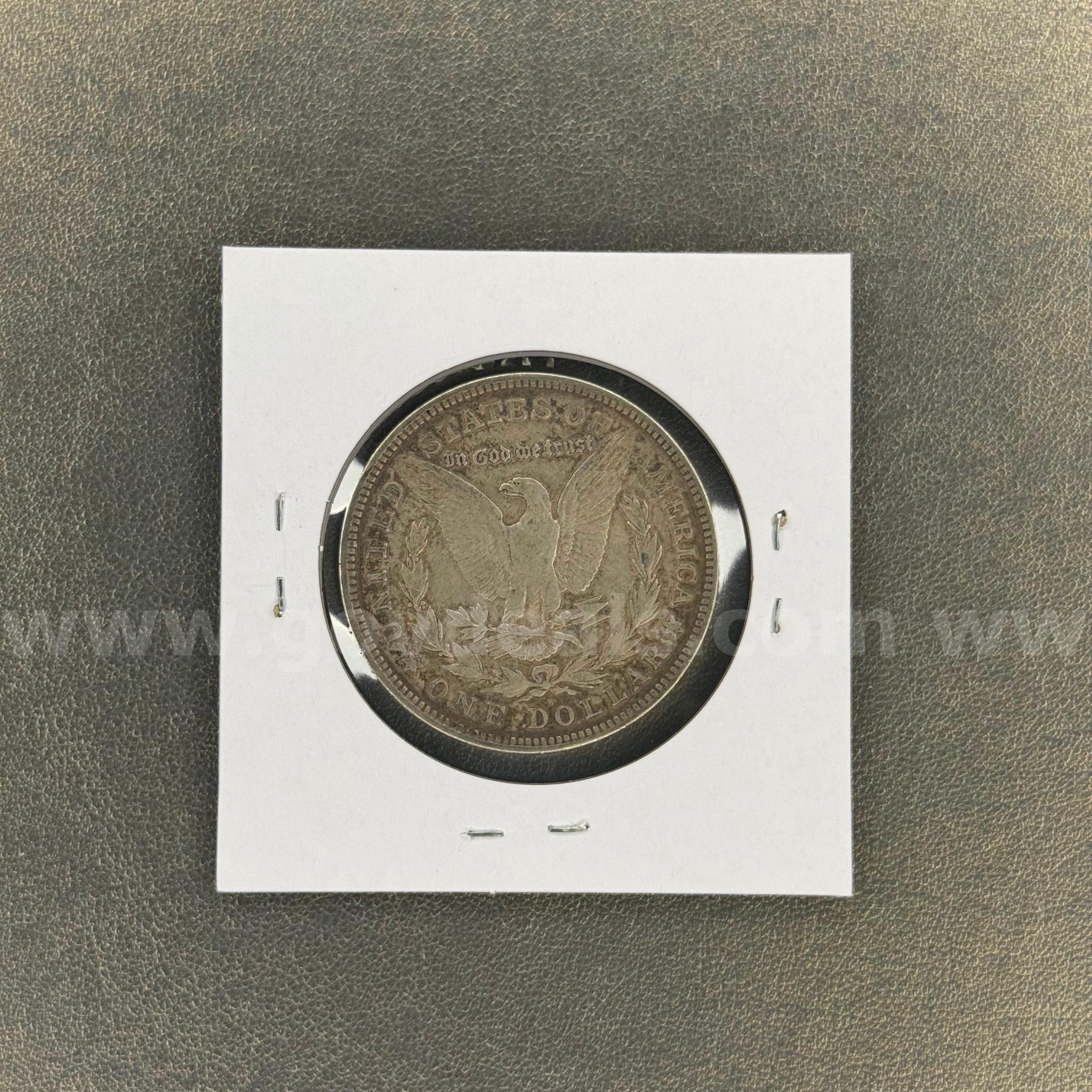 1921-D Morgan Silver Dollar   Government Surplus Auction - Photo #2
