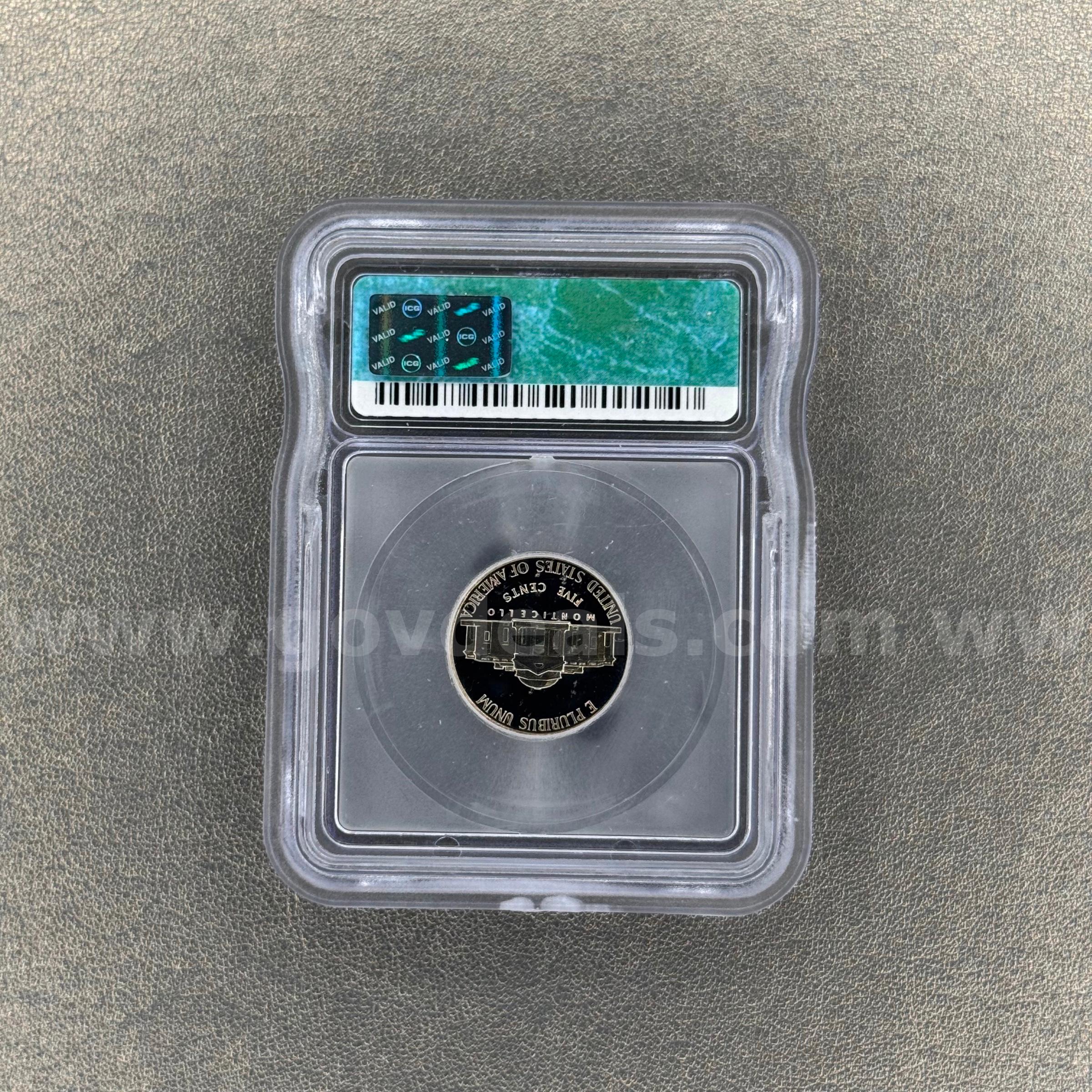 1993-S PR70 Nickel   Government Surplus Auction - Photo #2
