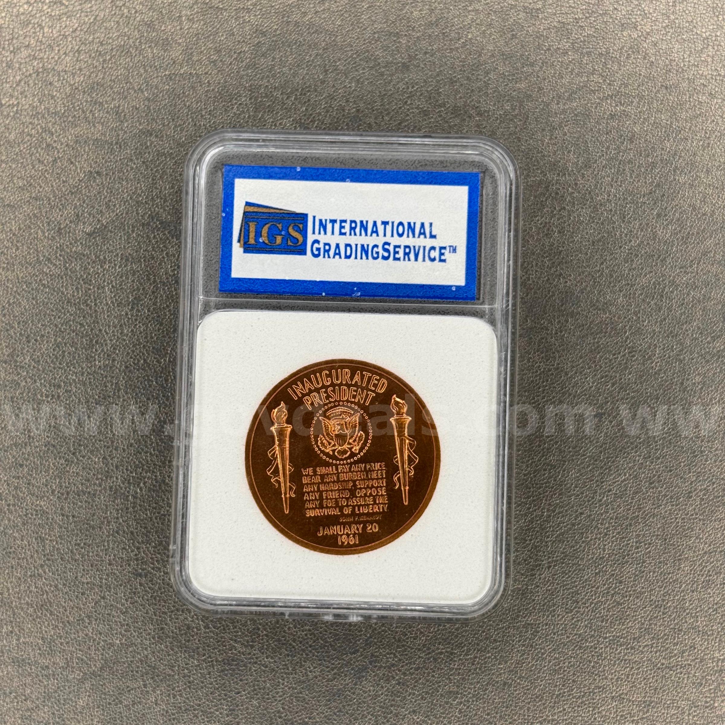 1981 John F. Kennedy Presidential U.S. Mint Medal   Government Surplus Auction - Photo #2