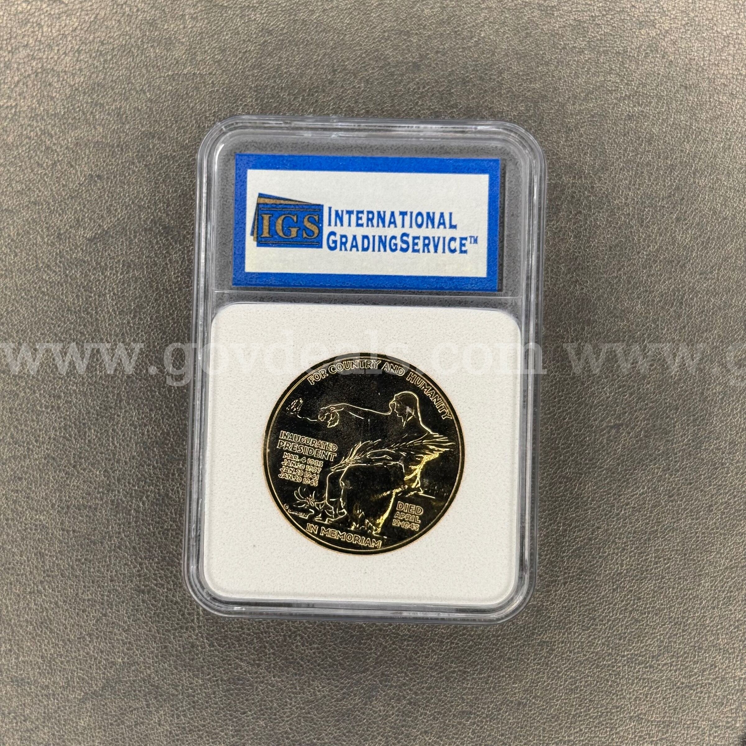 1981 US Presidential Inauguration Roosevelt Mint Medal   Government Surplus Auction - Photo #2