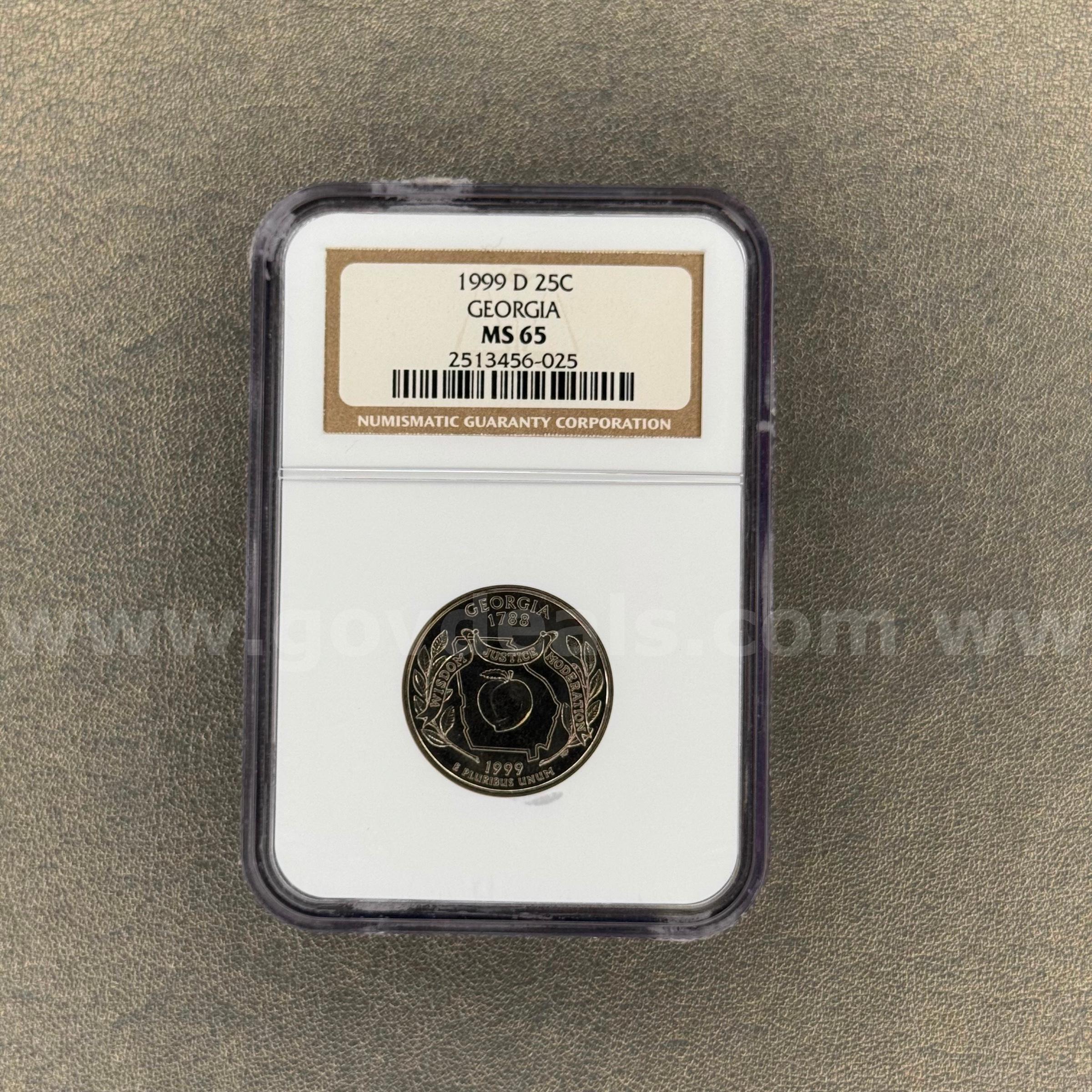 1999-D MS65 Quarter   Government Surplus Auction - Primary Photo