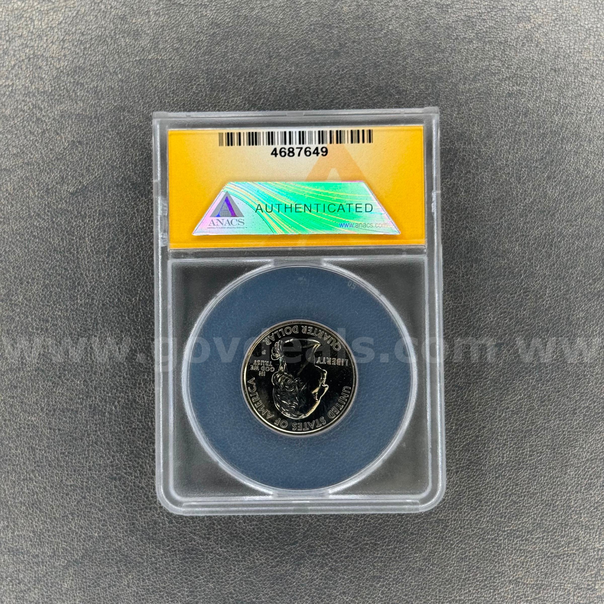 1999-P MS67 Georgia Quarter   Government Surplus Auction - Photo #2