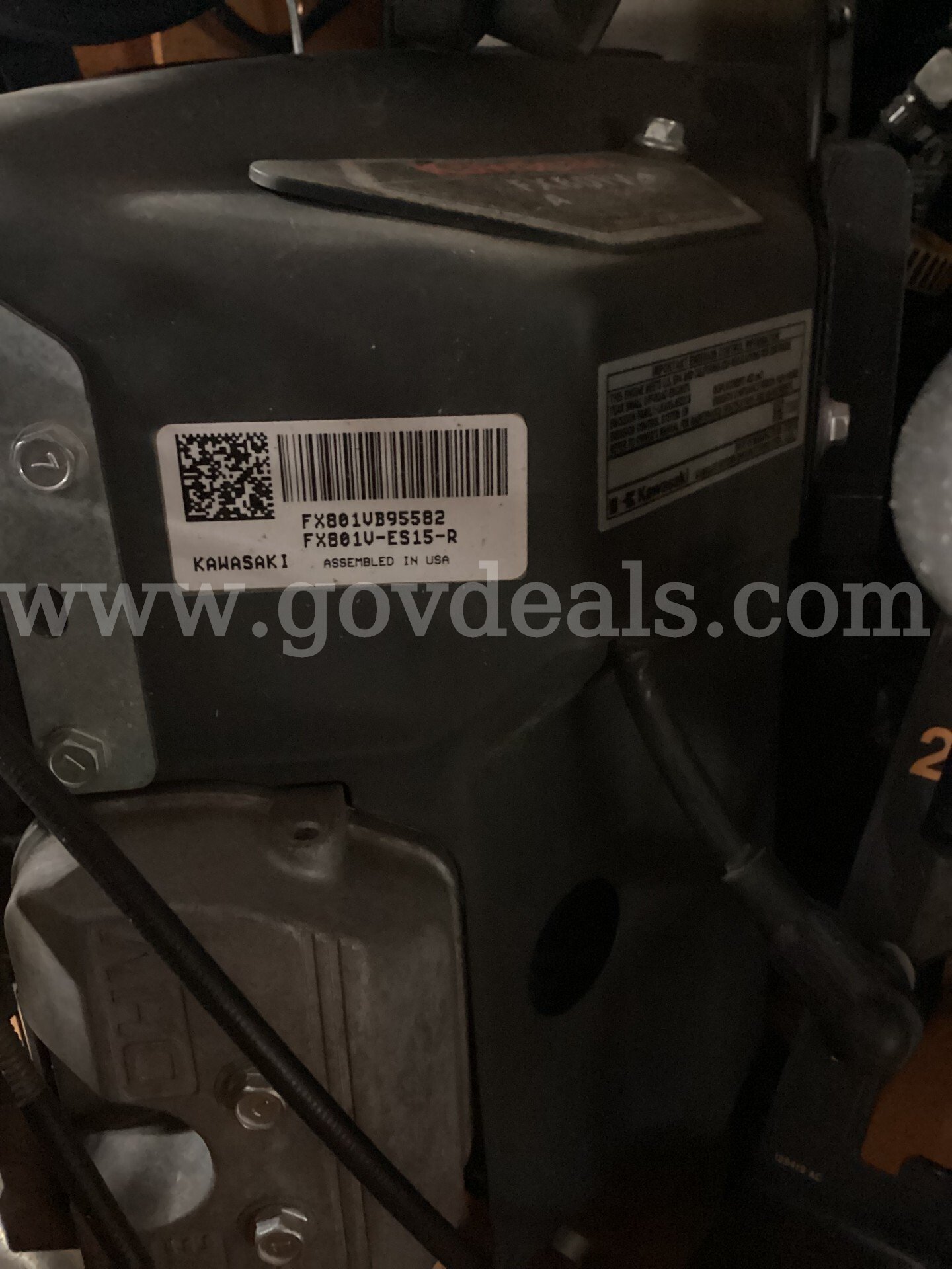 54" Stand on mower. Cub Cadet Pro X 654 Cub Cadet 654 Government Surplus Auction - Photo #4