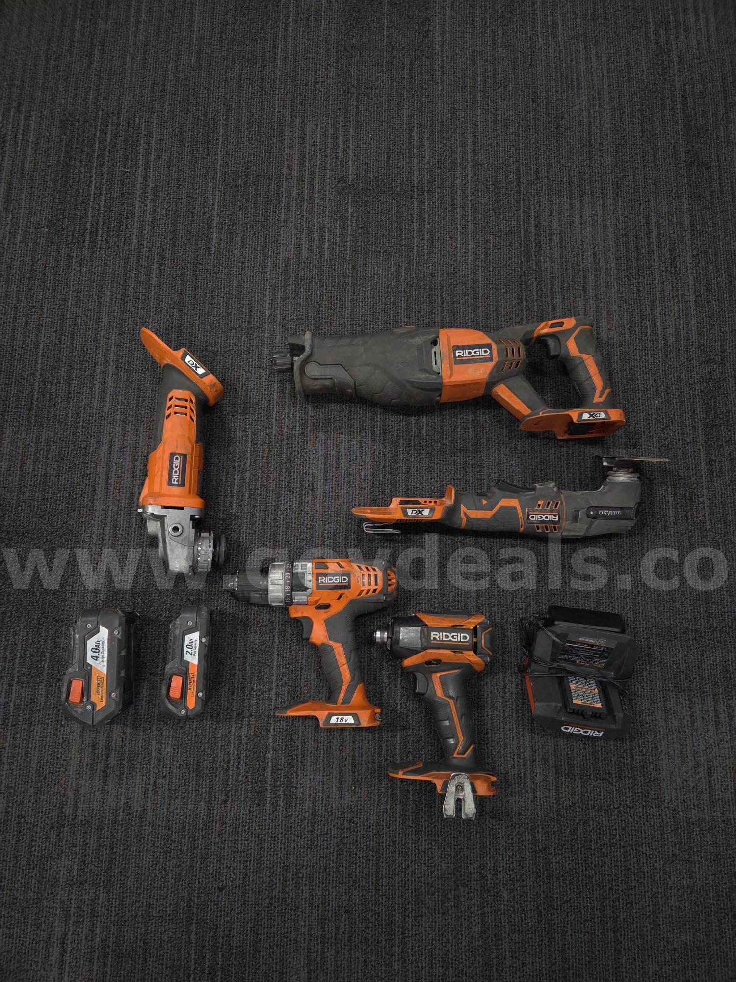 Lot of Ridged Tools