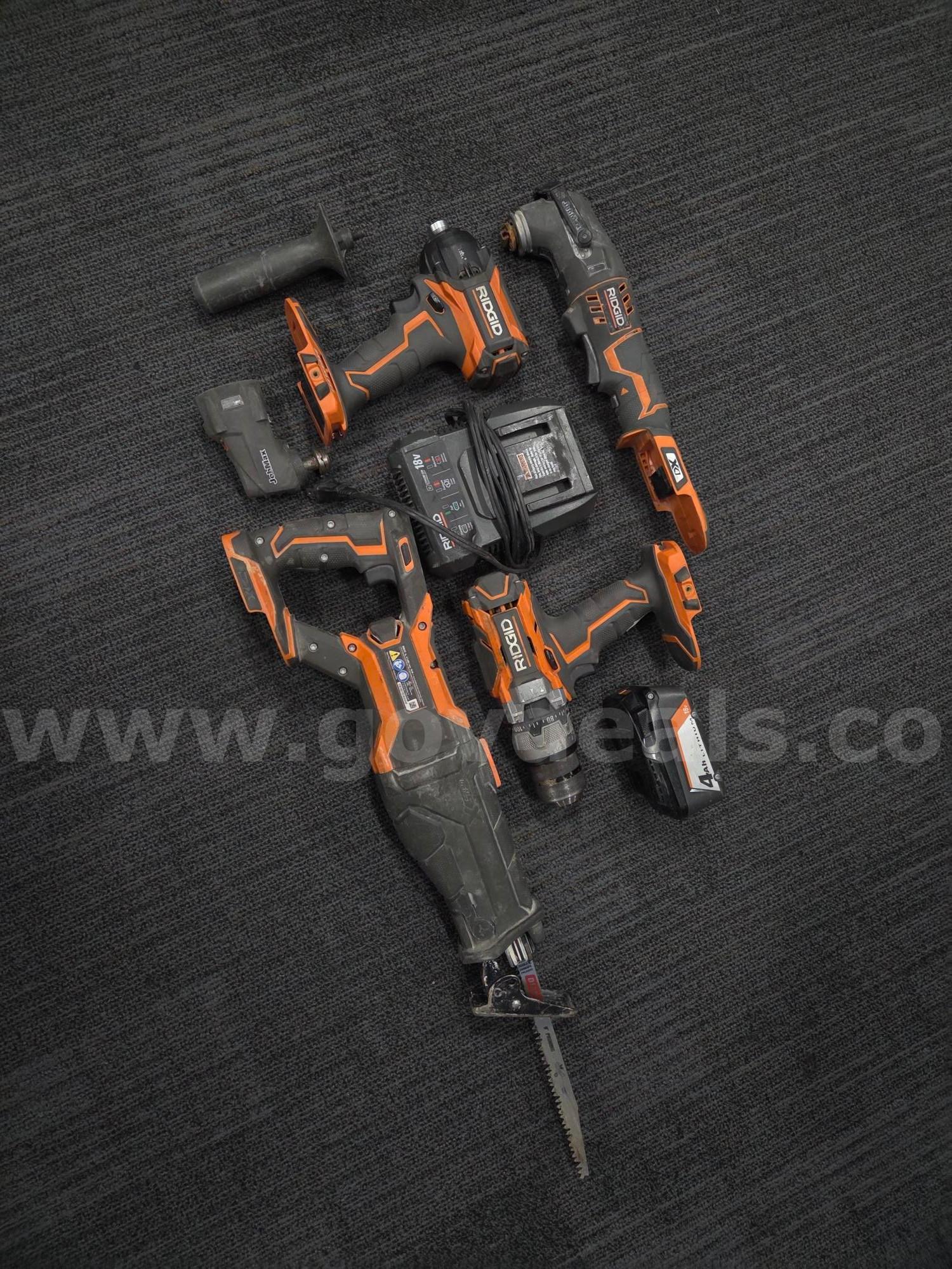 Lot of Ridged Tools