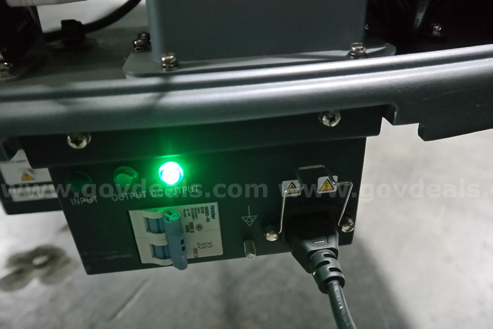 GE Ultrasound Mobile Docking Cart w/ Printer, DVD-R and 3 Probe Ports GE LOGIQ e Government Surplus Auction - Photo #4