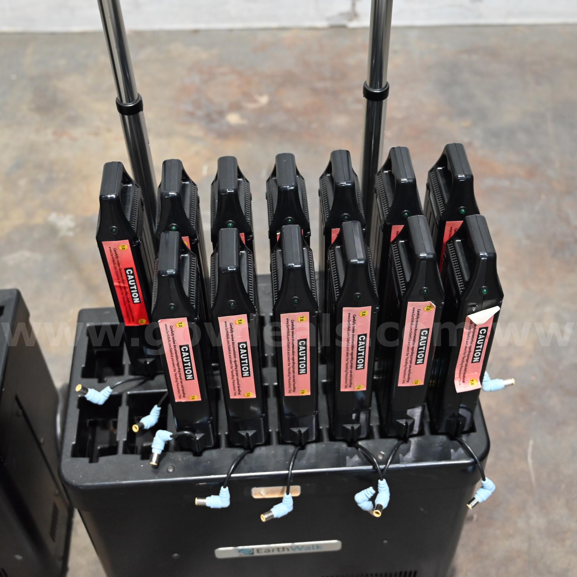 LOT OF (2) EarthWalk Communications, Inc. NetWize System Component Charging Station EarthWalk  Government Surplus Auction - Photo #4