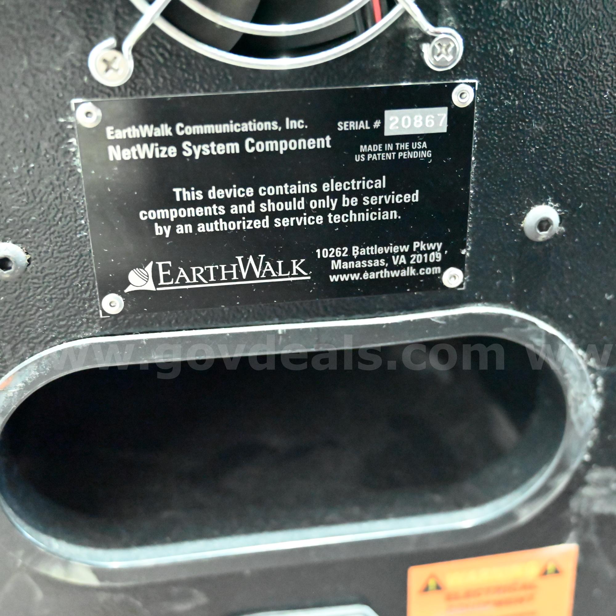 LOT OF (2) EarthWalk Communications, Inc. NetWize System Component Charging Station EarthWalk  Government Surplus Auction - Photo #6
