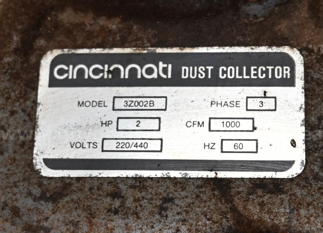 Cincinnati Fan Dust Collector Cincinnati 3Z002B Government Surplus Auction - Photo #4