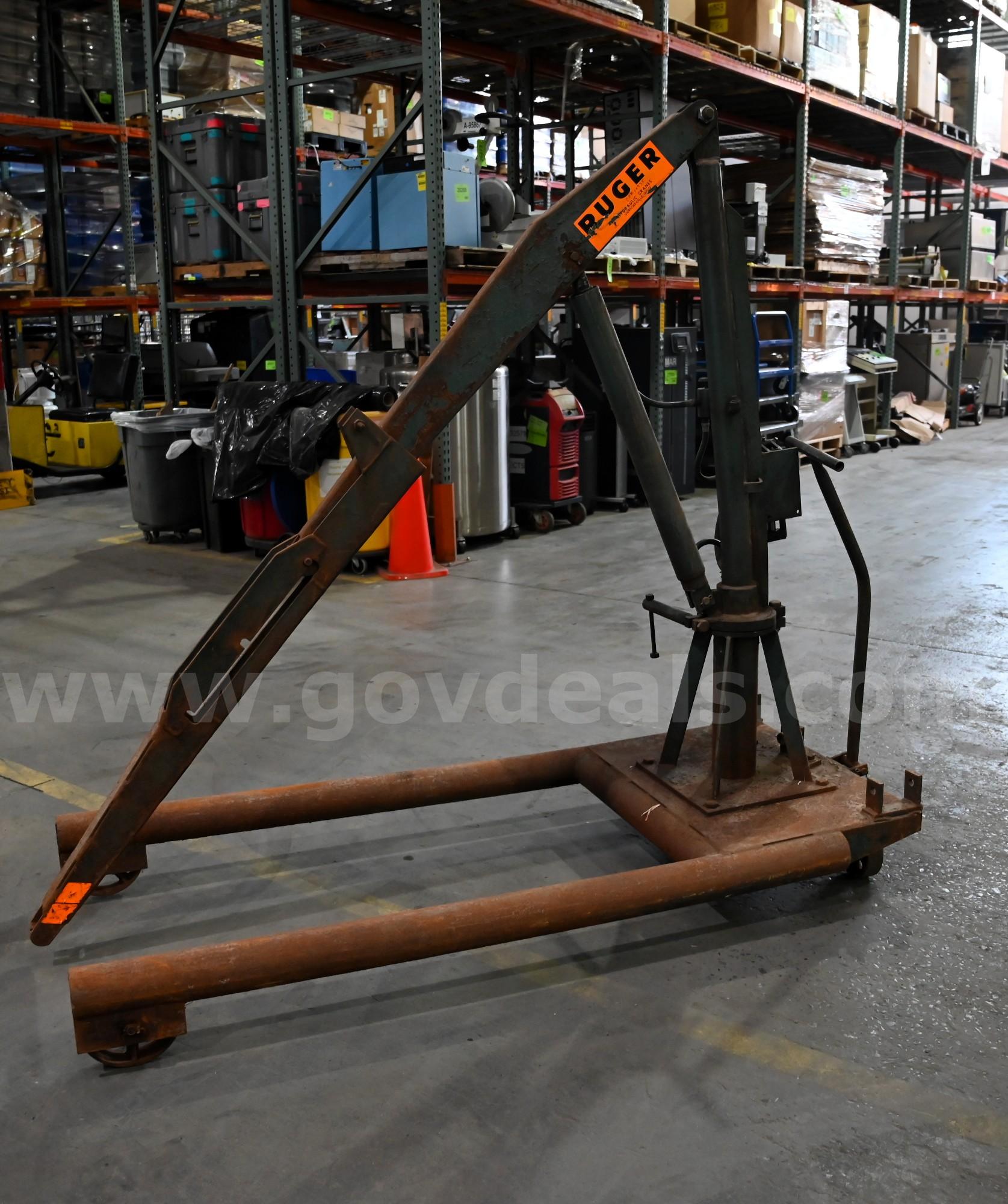 Ruger Floor Crane Ruger TM1 Government Surplus Auction - Photo #3