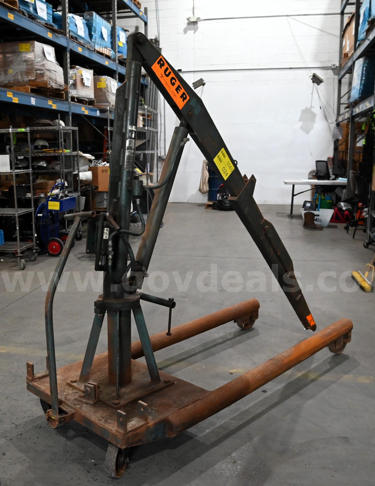 Ruger Floor Crane Ruger TM1 Government Surplus Auction - Photo #5