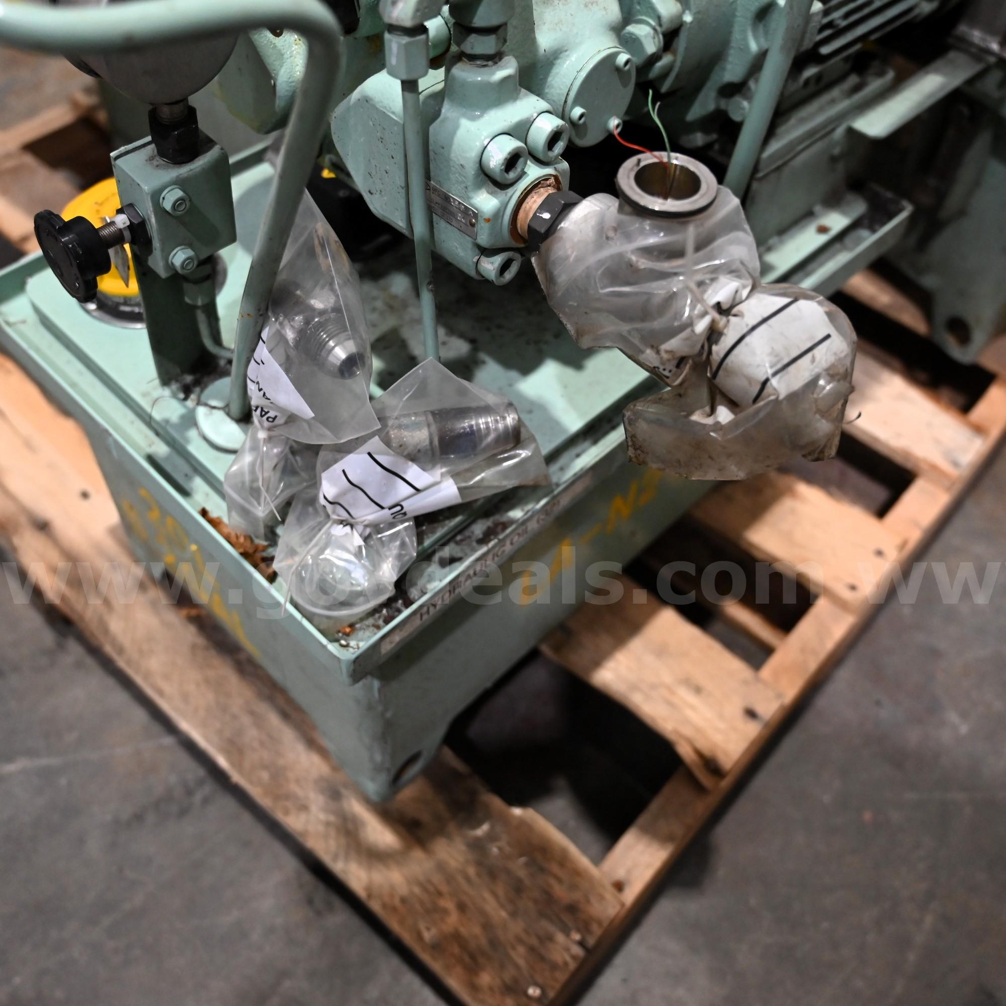 LOT OF (3) Toyo-Oki Kogyo HPP-VC2V Series Hydraulic Piston Pump Toyooki Kogyo Co., Ltd HPP-VC2V Government Surplus Auction - Photo #3