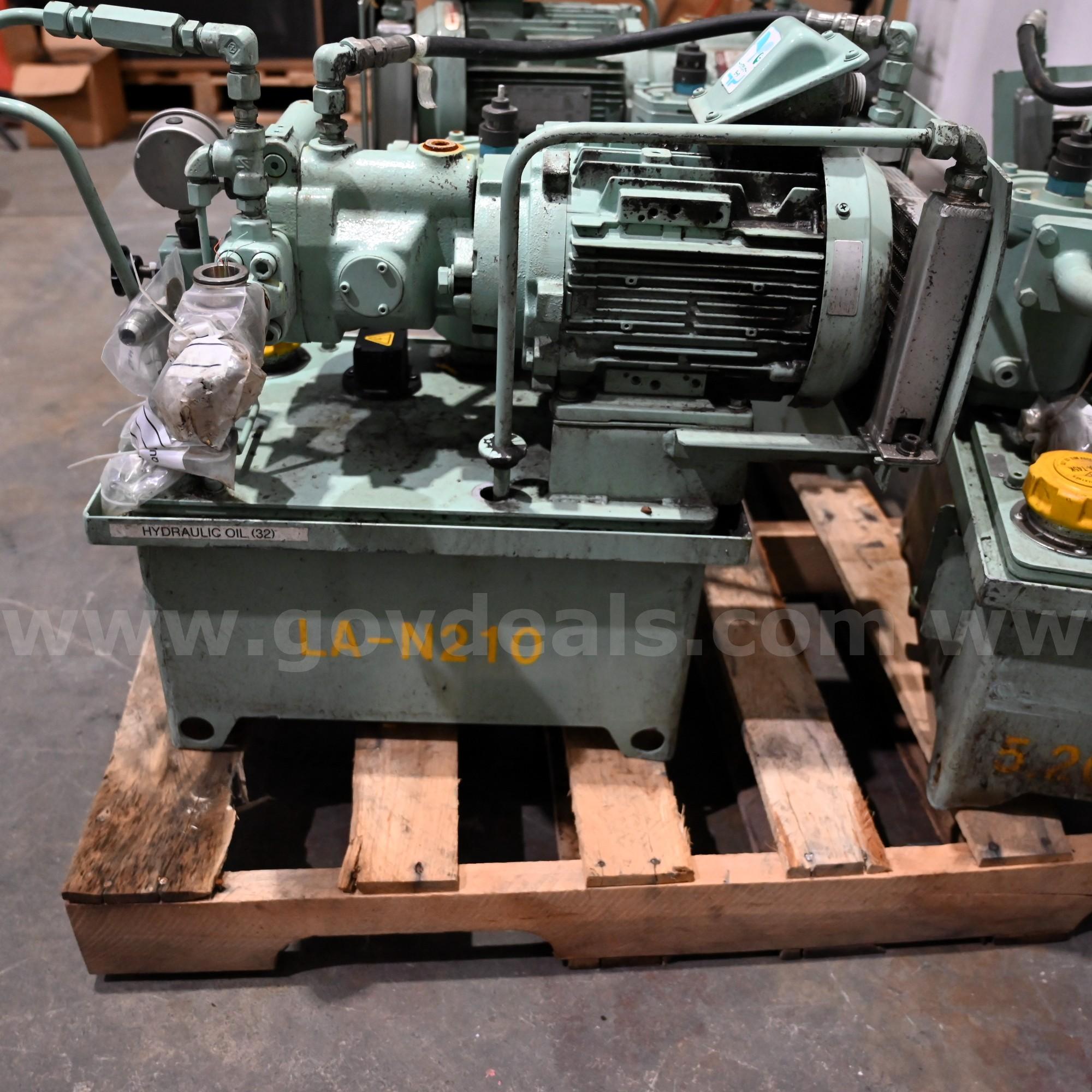 LOT OF (3) Toyo-Oki Kogyo HPP-VC2V Series Hydraulic Piston Pump Toyooki Kogyo Co., Ltd HPP-VC2V Government Surplus Auction - Photo #6