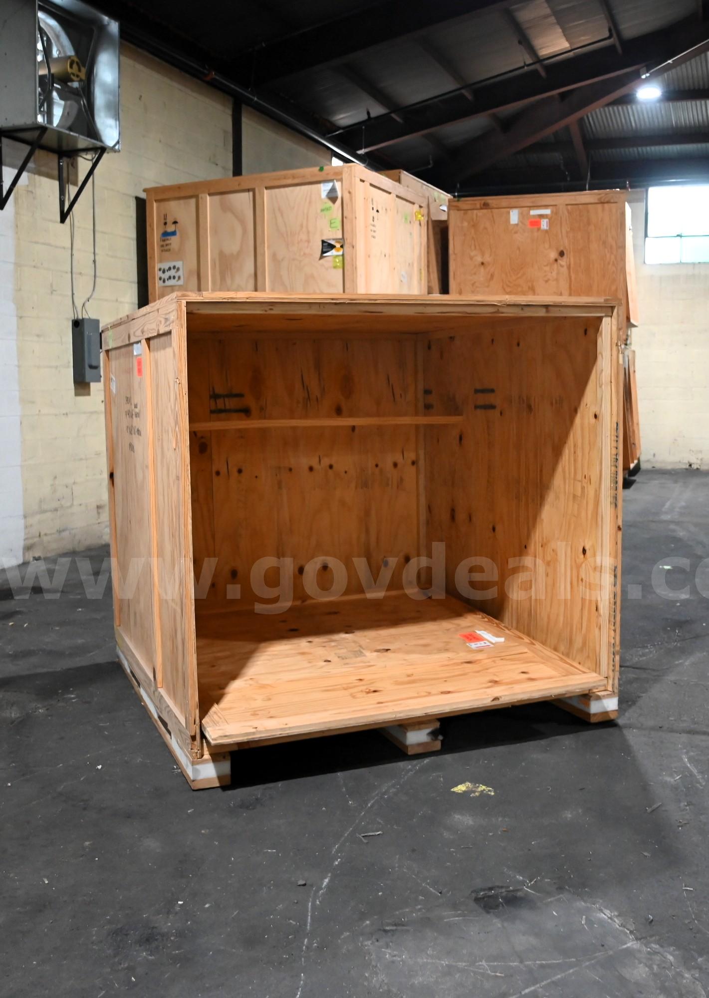 Heavy-Duty Wooden Shipping Crate   Government Surplus Auction - Photo #2