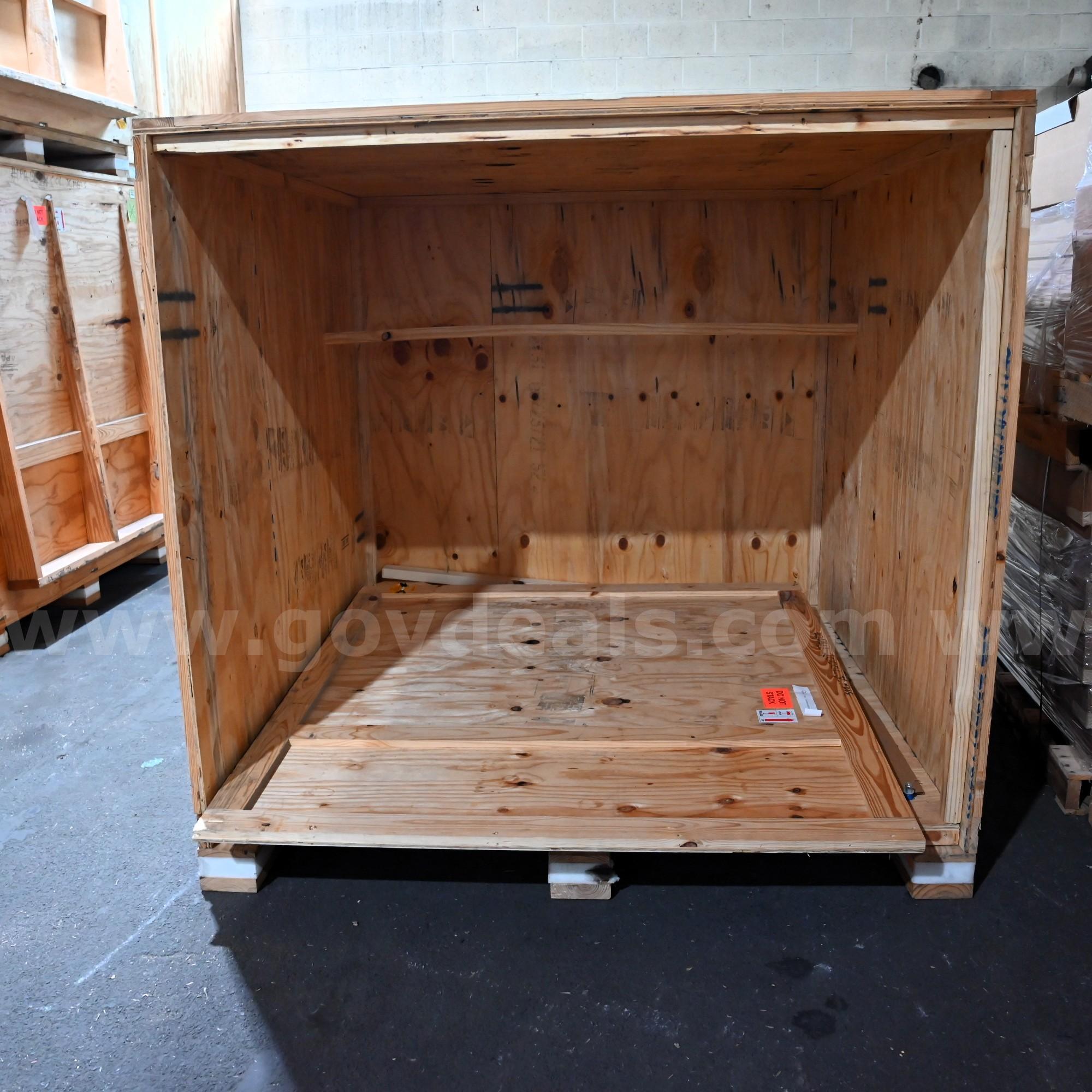 Heavy-Duty Wooden Shipping Crate   Government Surplus Auction - Photo #5