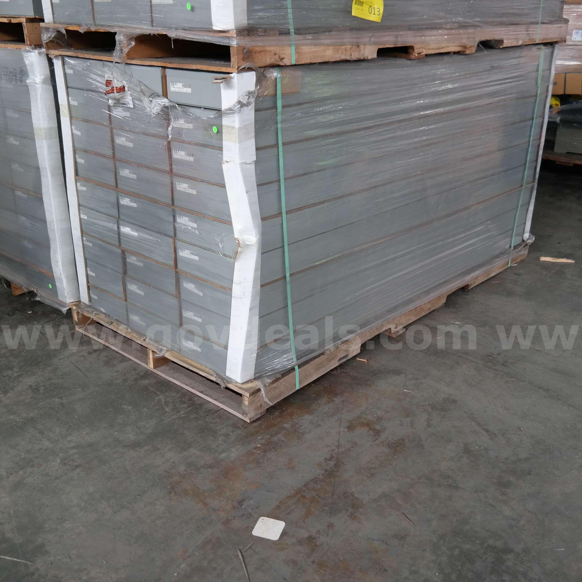 LOT OF (27) Hubbell Carbon Steel Panel Enclosure (Warehouse Grade) Hubbell HFWS60651181 Government Surplus Auction - Photo #3