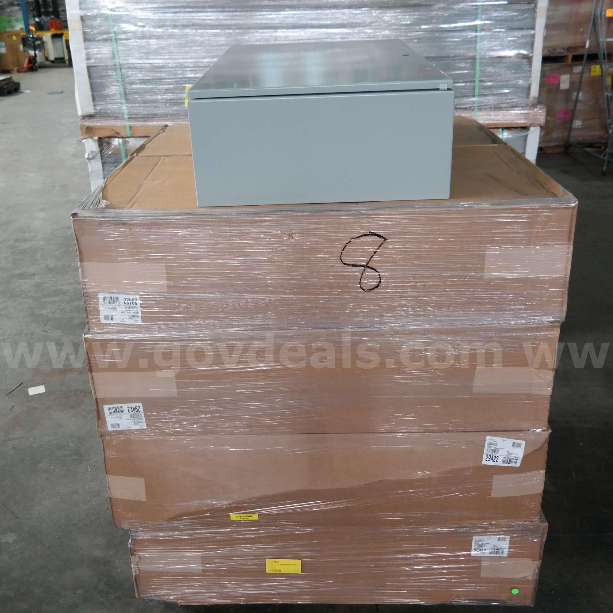 LOT OF (8) NVENT HOFFMAN Concept Single-Door Steel Enclosures NVENT HOFFMAN CSD422410 Government Surplus Auction - Photo #6