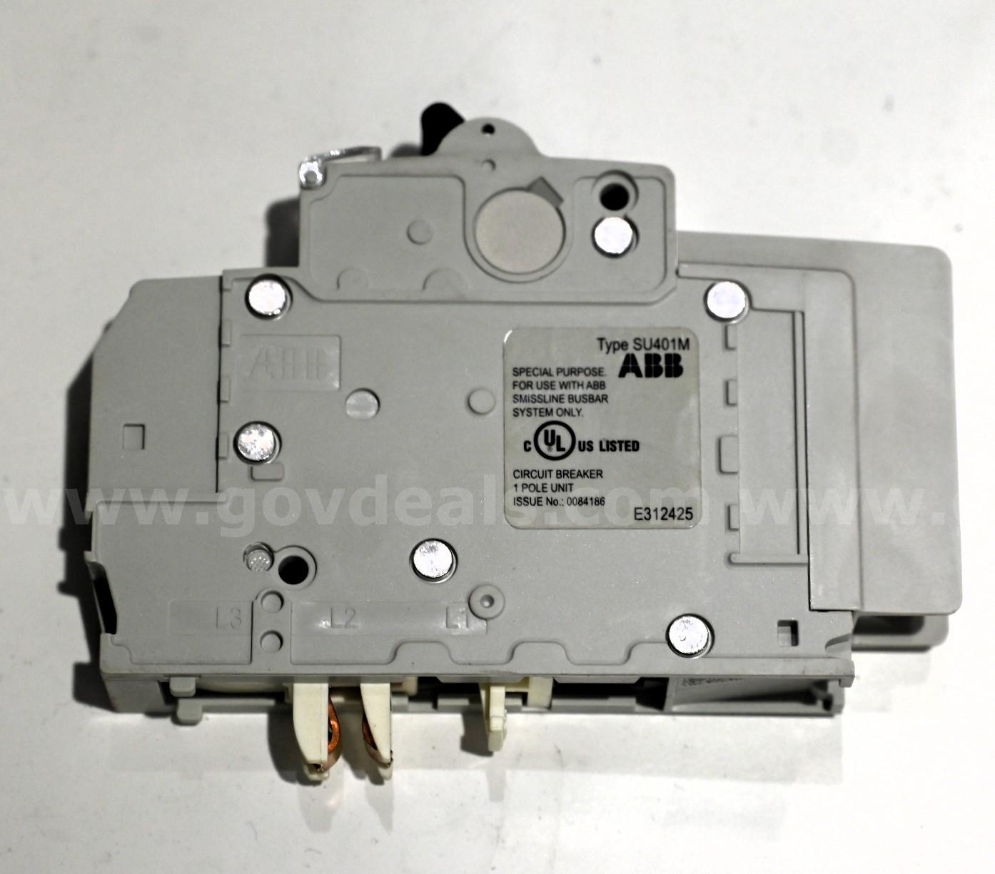 LOT OF ABB Miniature Circuit Breaker (MCB) ABB SU401M-K30A Government Surplus Auction - Photo #5