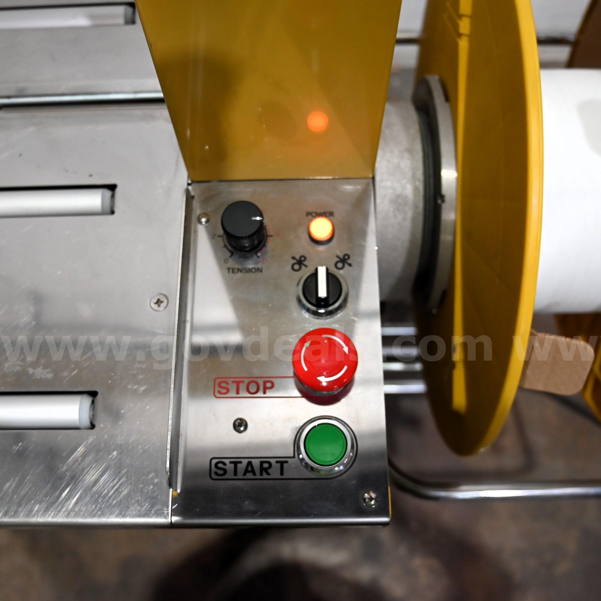 StraPack RQ8000 Automatic Strapping Machine With (12) Boxes Of Strapping Band StraPack RQ8000 Government Surplus Auction - Photo #3