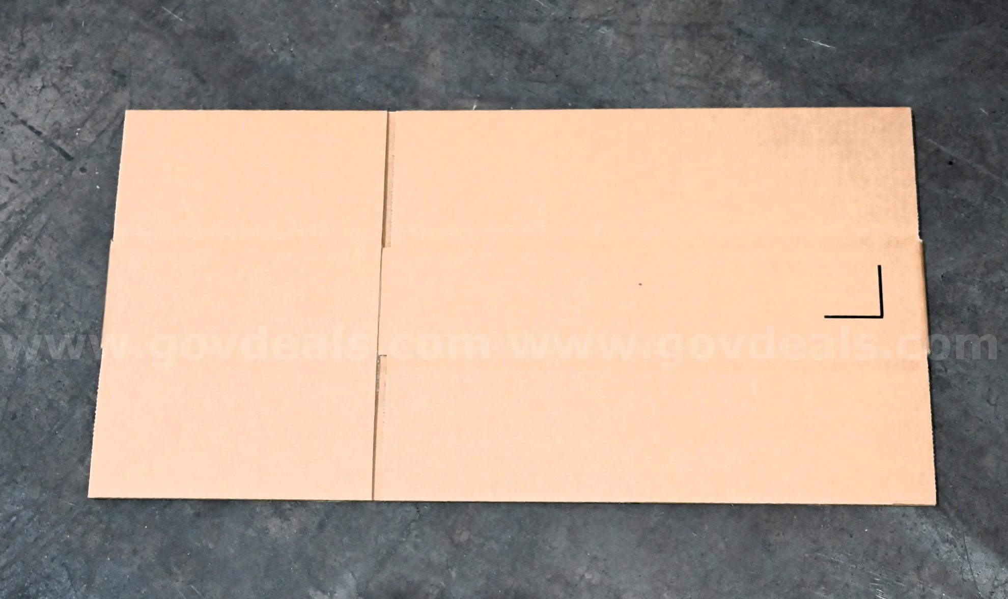 LOT OF (422) Cardboard Packing Boxes  422 Government Surplus Auction - Photo #3