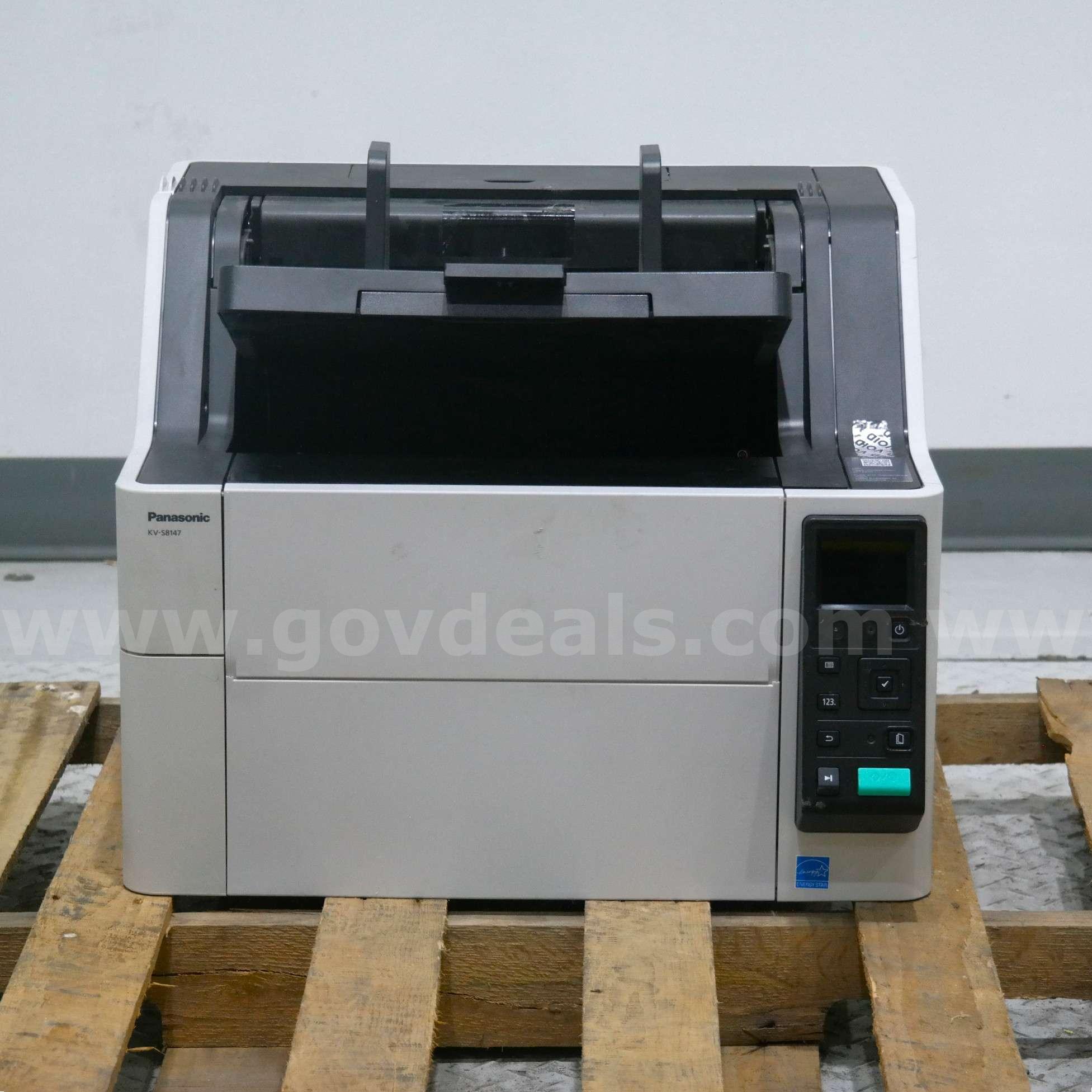 Panasonic High Volume Production A3 Document Scanner Panasonic KV-S8147 Government Surplus Auction - Photo #2