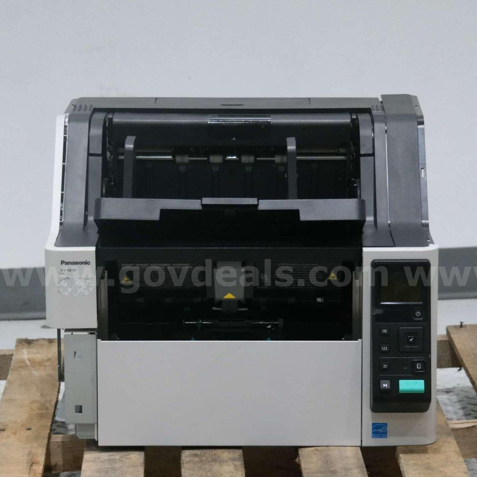 Panasonic High Volume Production A3 Document Scanner (PARTS OR REPAIR) Panasonic KV-S8147 Government Surplus Auction - Photo #3