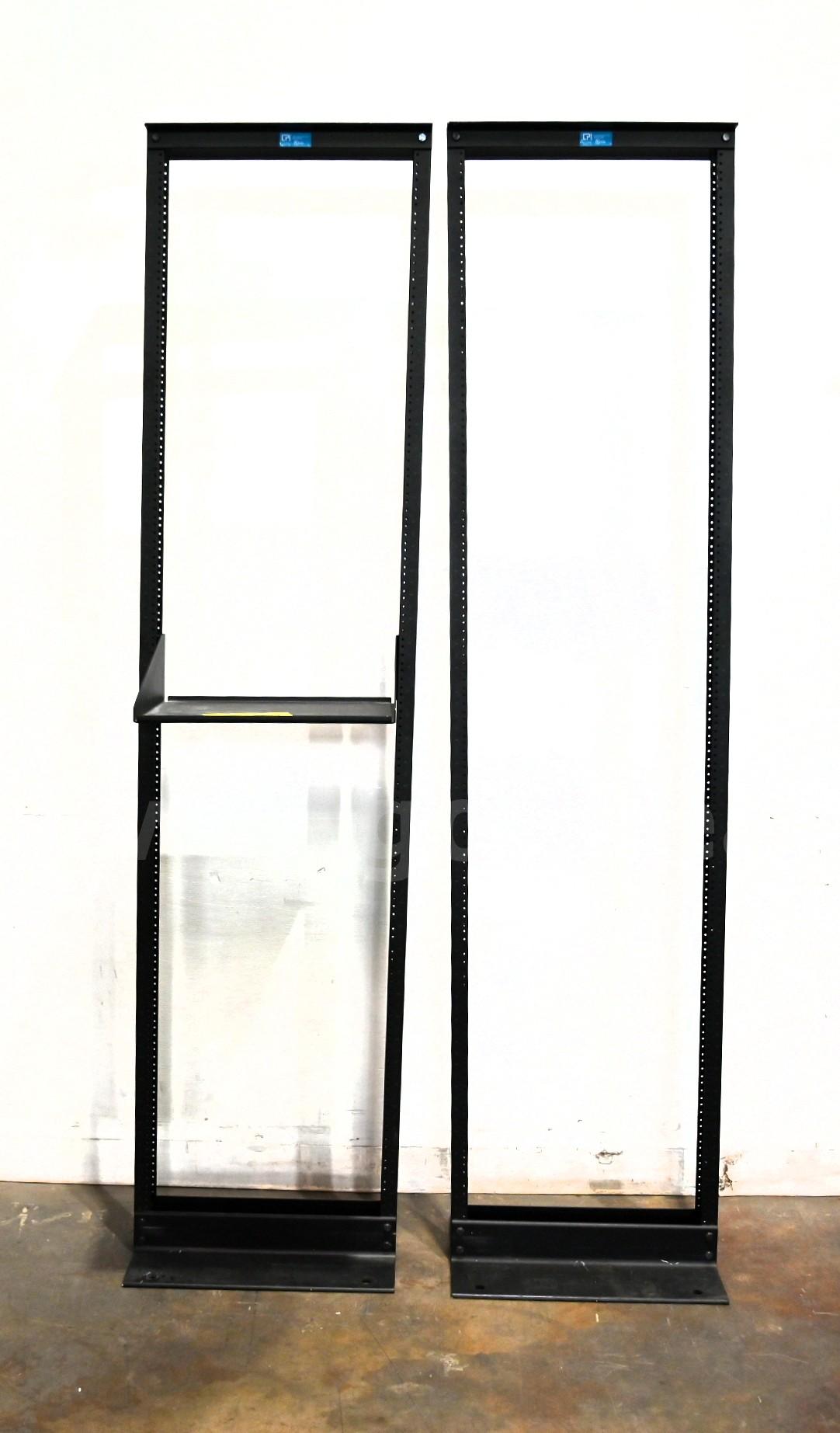 LOT OF (2) CPI 19" 38U Server Rack Cabinet Heavy Duty CPI 48353-701 Government Surplus Auction - Photo #2