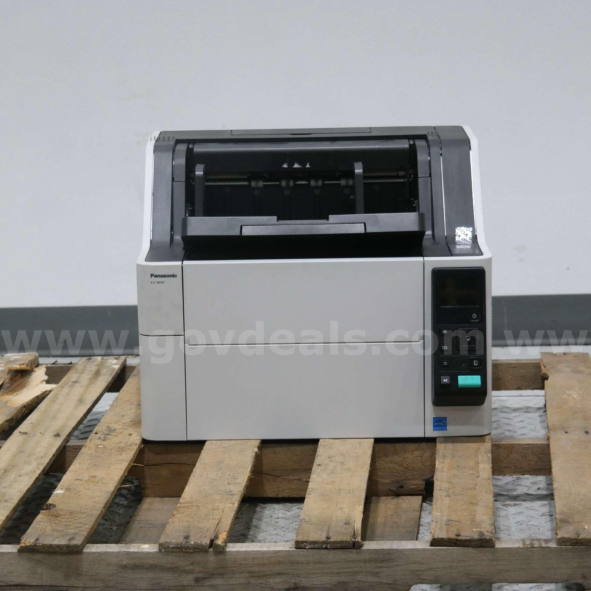 Panasonic High Volume Production A3 Document Scanner (PARTS OR REPAIR) Panasonic KV-S8147 Government Surplus Auction - Photo #2