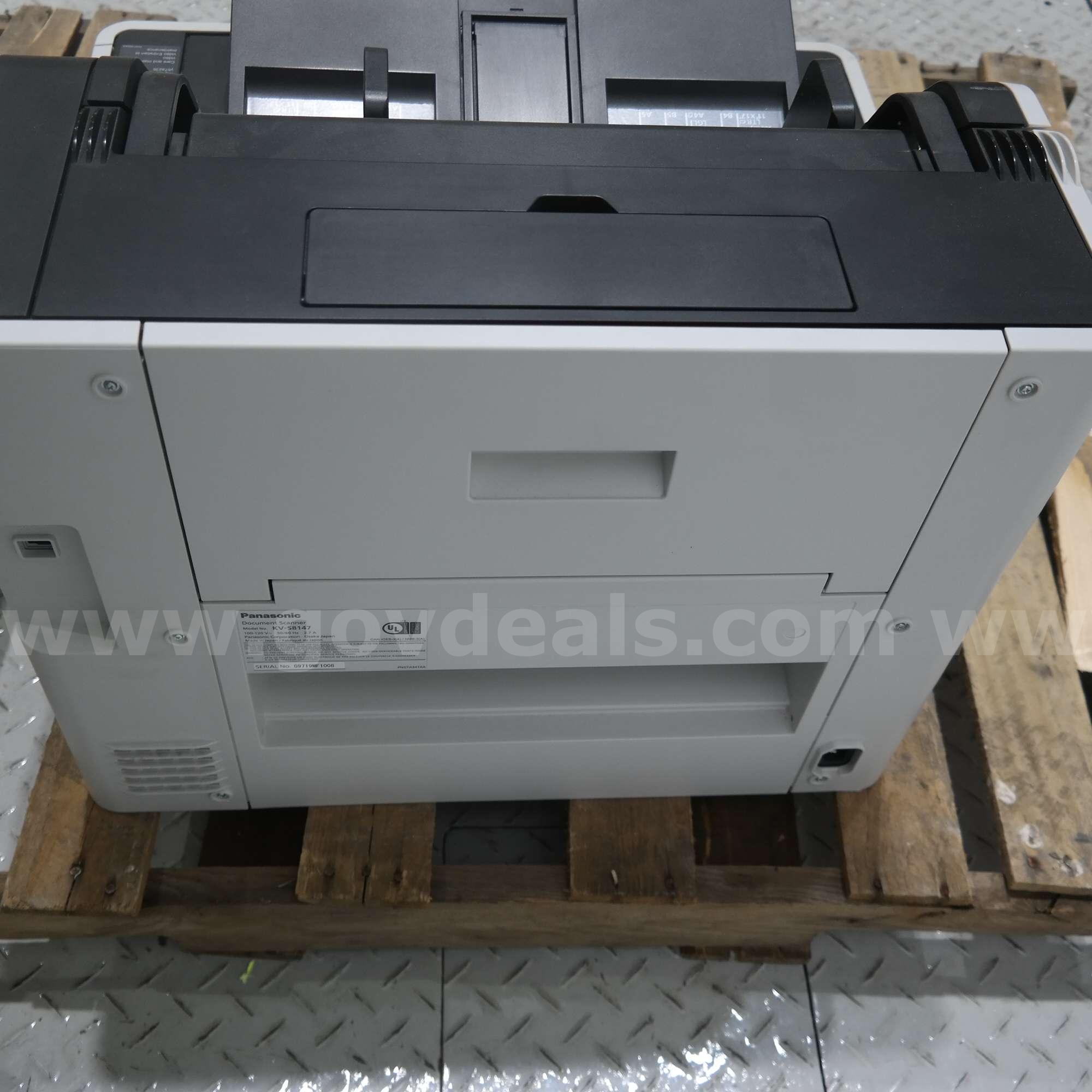 Panasonic High Volume Production A3 Document Scanner (PARTS OR REPAIR) Panasonic KV-S8147 Government Surplus Auction - Photo #5