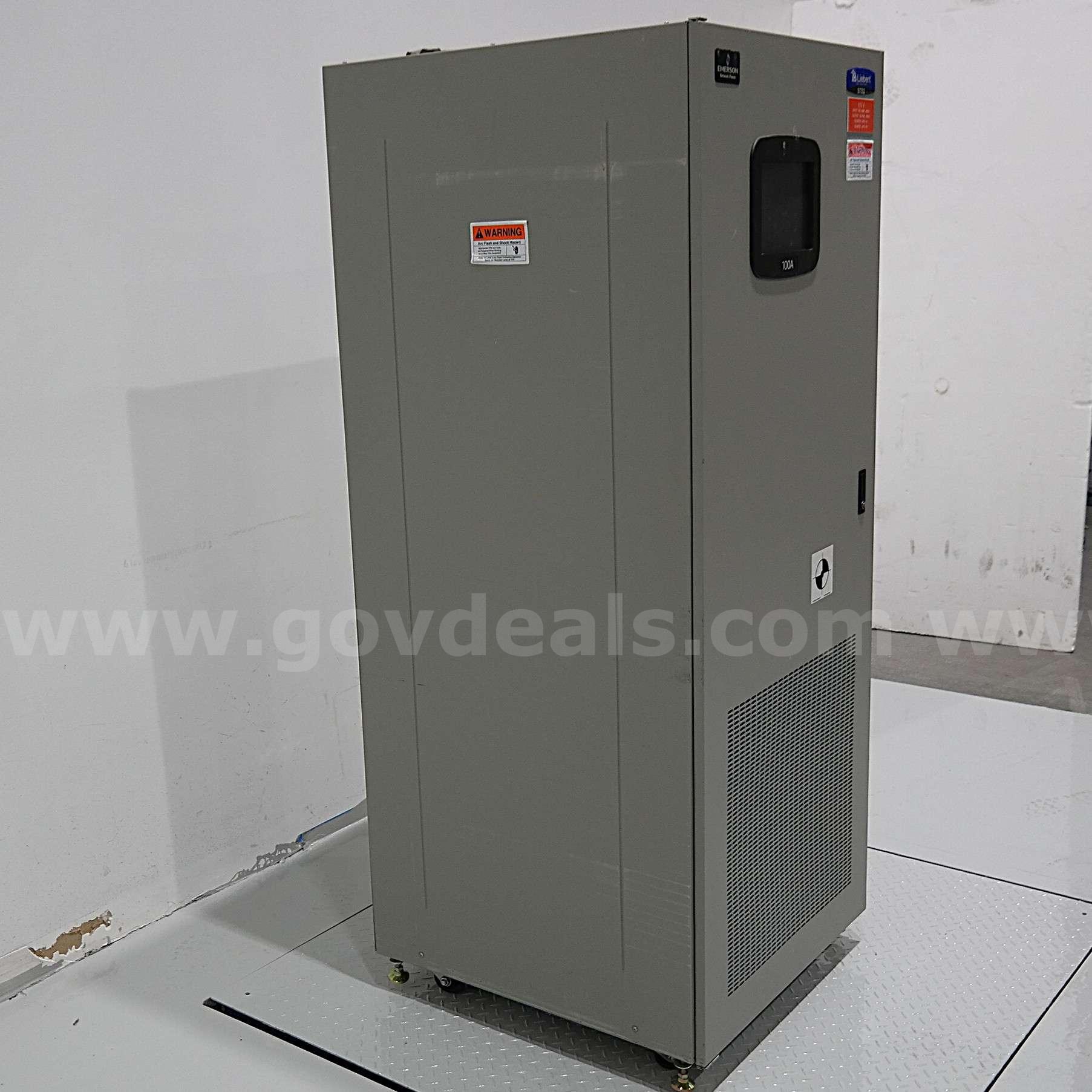 Liebert Static Transfer Switch 480V 100Amps 60Hz