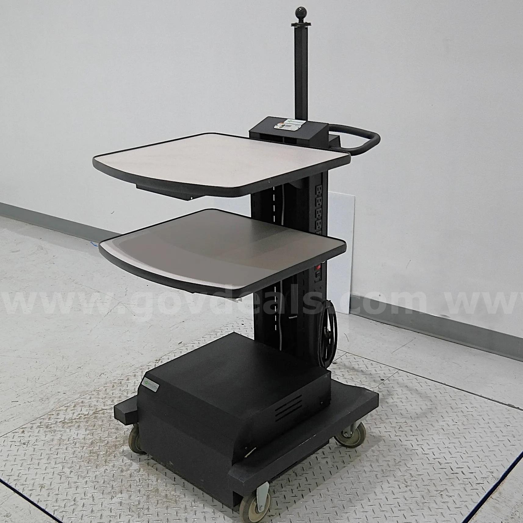 Newcastle Heavy Duty Rolling Workstation Cart w/ Xantrex Freedom HF 1000 Power Newcastle 1000 Government Surplus Auction - Photo #2