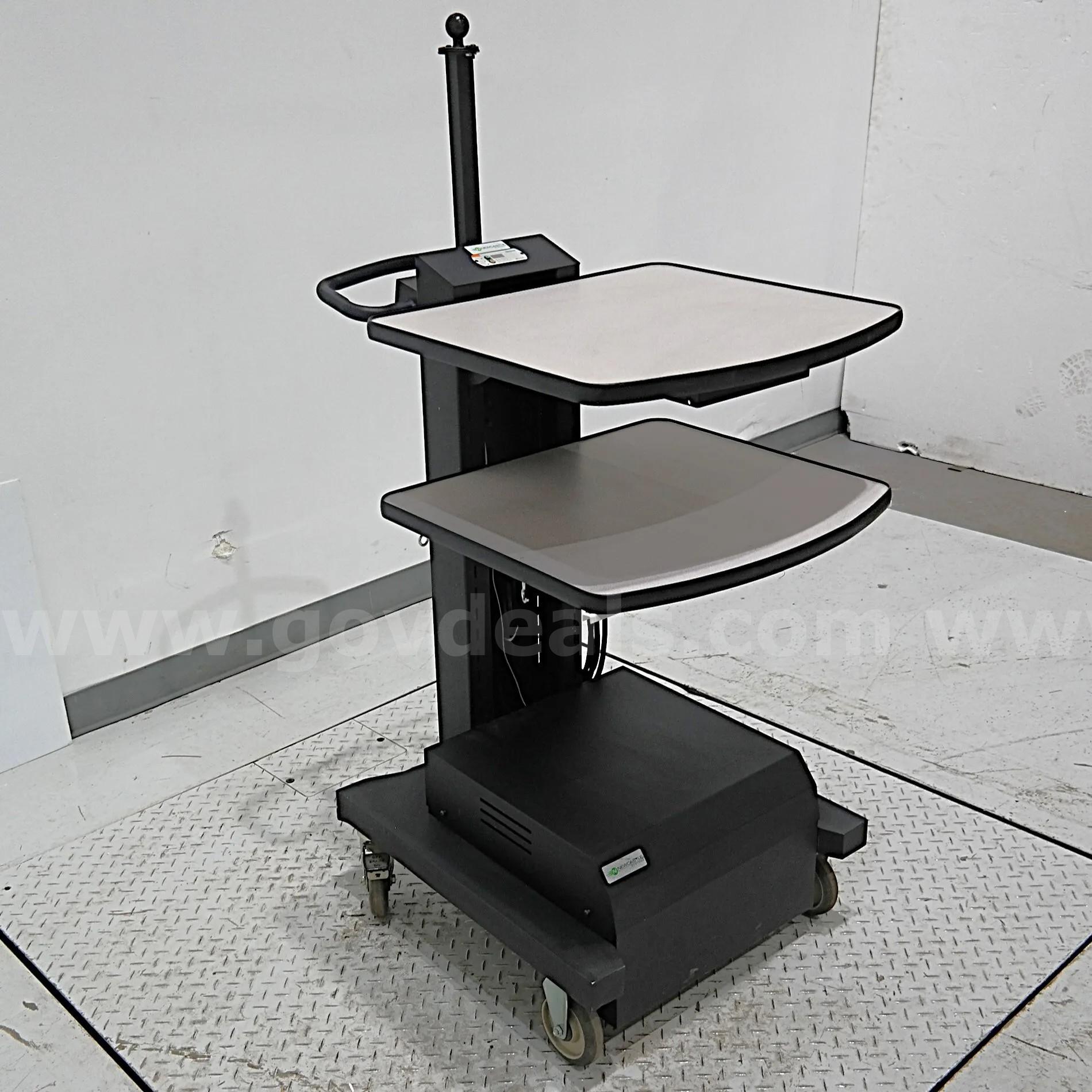 Newcastle Heavy Duty Rolling Workstation Cart w/ Xantrex Freedom HF 1000 Power Newcastle 1000 Government Surplus Auction - Photo #3