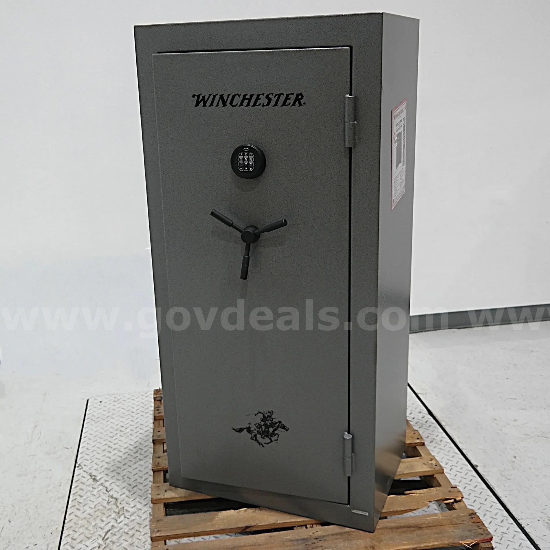Winchester 20 Gun Digital Gun Safe, Fire-Resistant Winchester TS-19-11 Government Surplus Auction - Photo #2