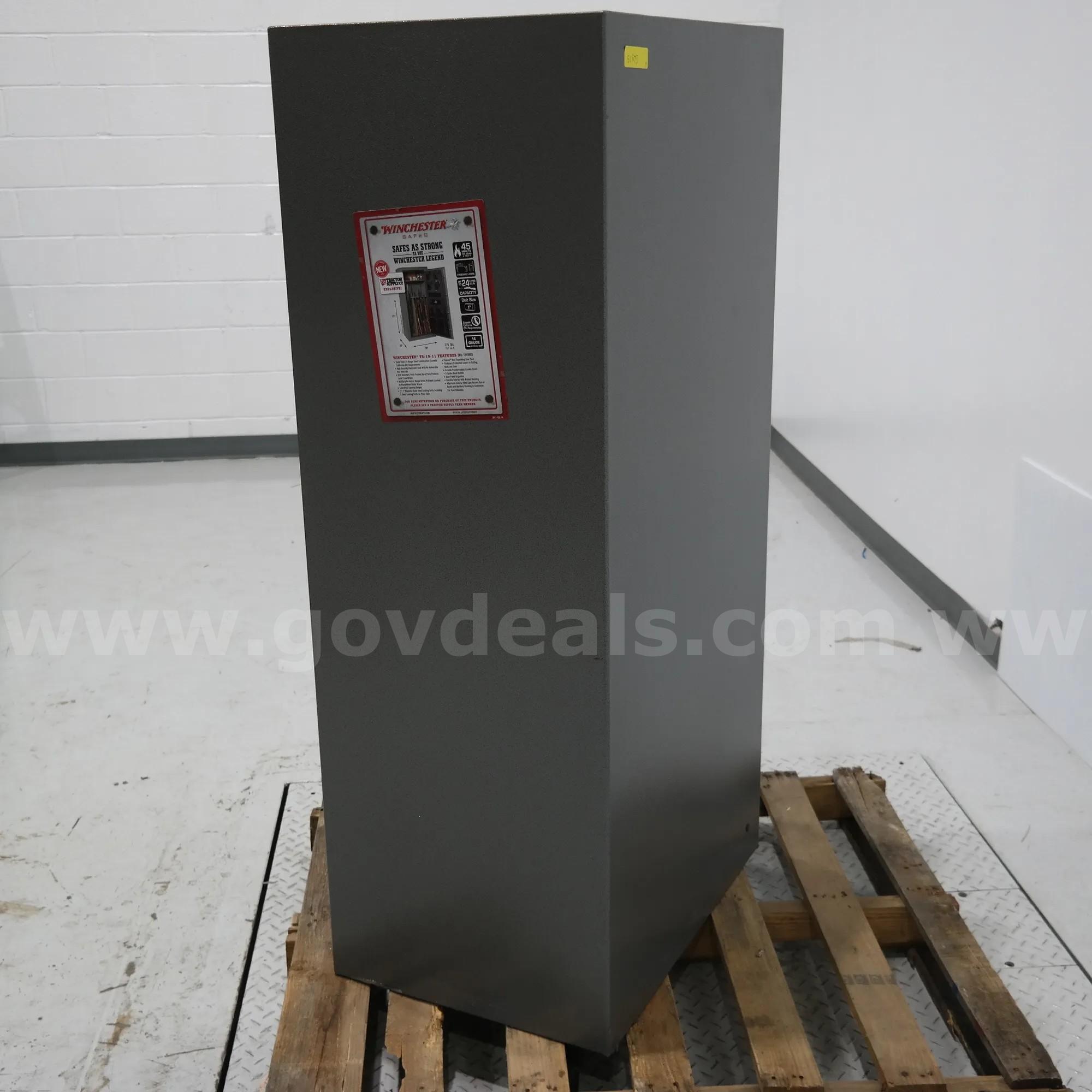 Winchester 20 Gun Digital Gun Safe, Fire-Resistant Winchester TS-19-11 Government Surplus Auction - Photo #6