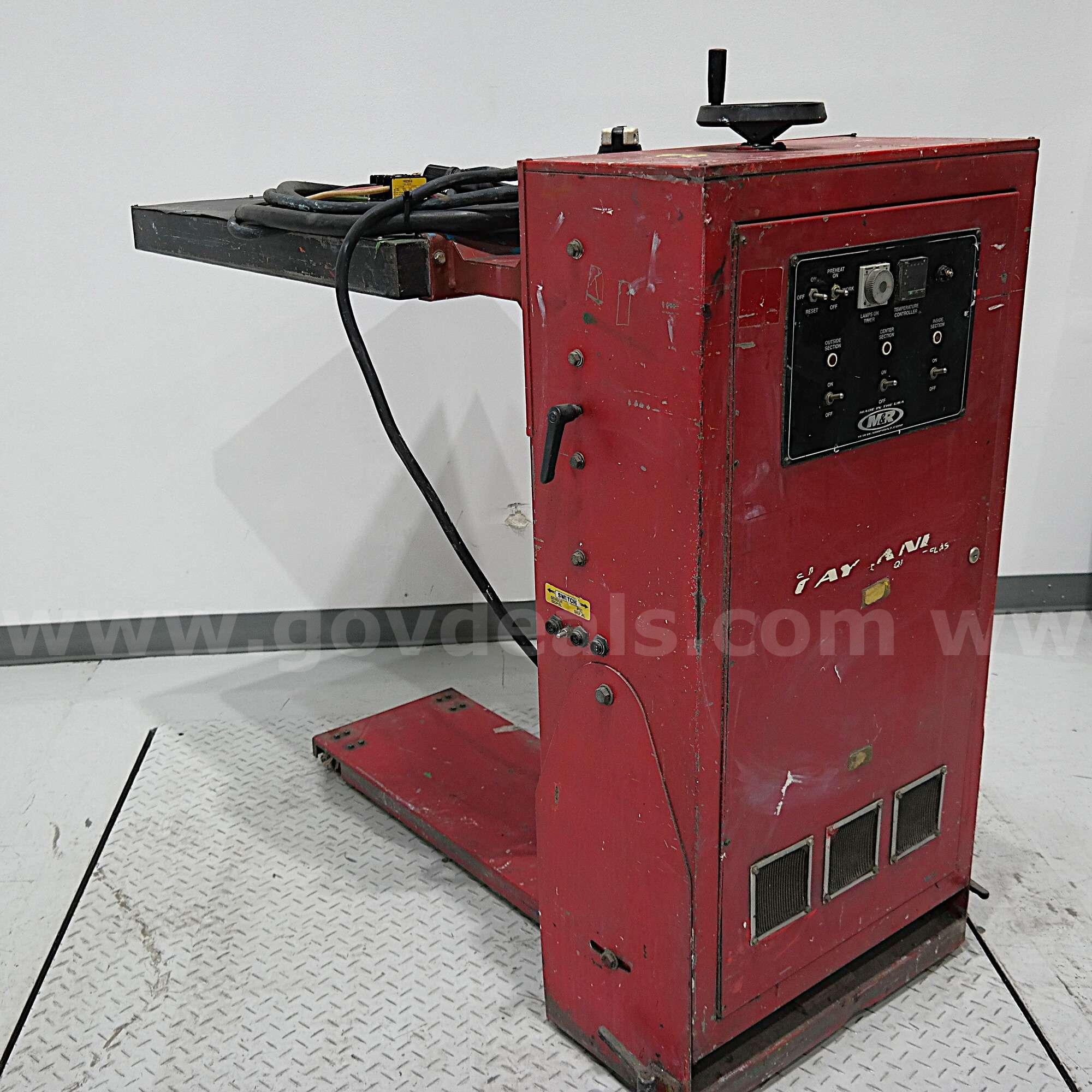 M and R Print Cayenne D Quartz Flash Cure System for Screen Printing M and R Print Cayenne D 2230 Government Surplus Auction - Photo #3