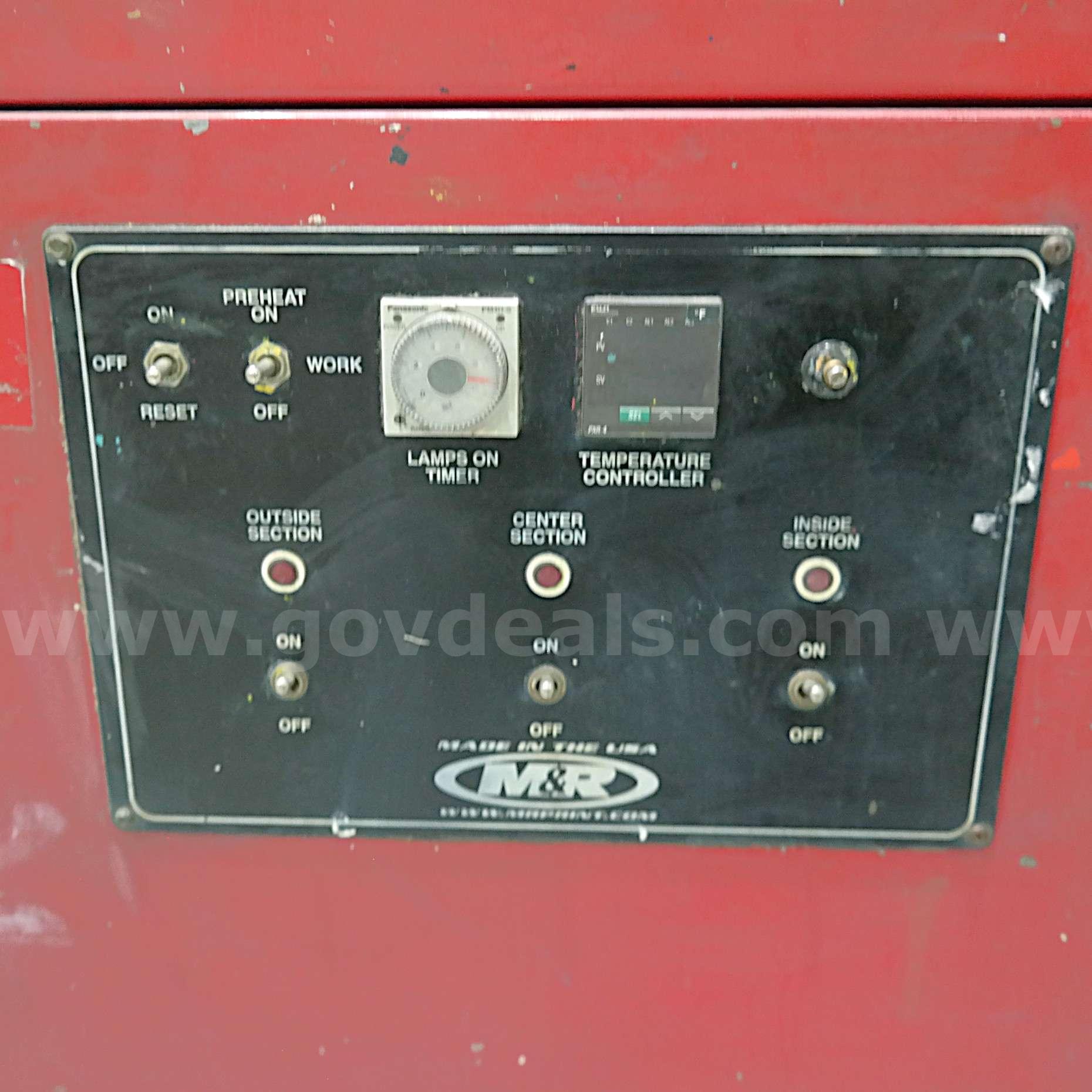 M and R Print Cayenne D Quartz Flash Cure System for Screen Printing M and R Print Cayenne D 2230 Government Surplus Auction - Photo #4