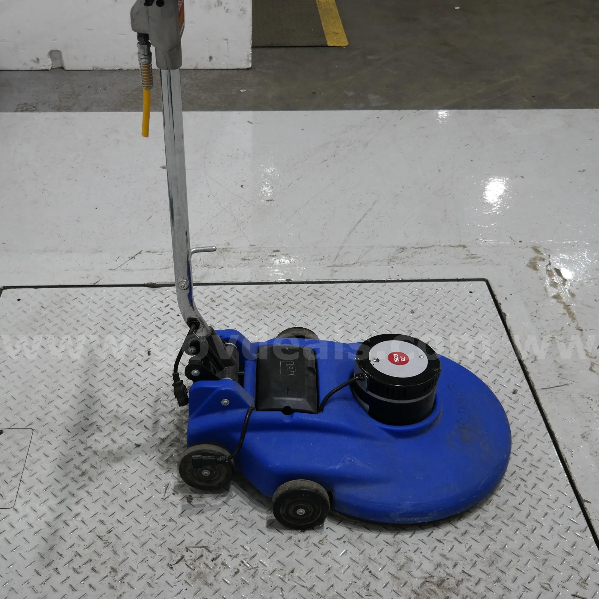 LOT OF (2) Clarke Ultra Speed 1500 DC Floor Scrubber Clarke 1500 Government Surplus Auction - Photo #3