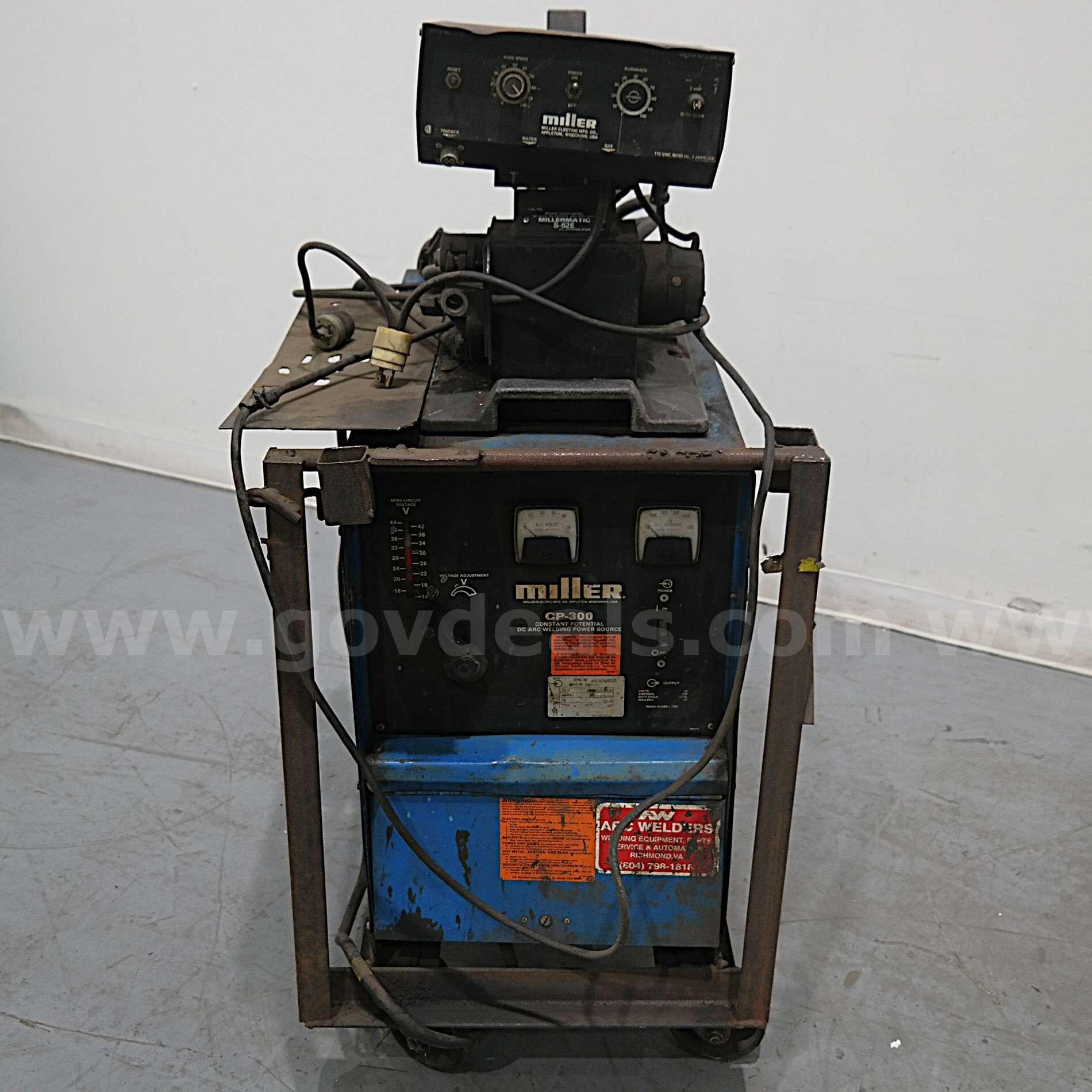 Miller Constant Potential DC ARC Welding Power Source Miller CP-300 Government Surplus Auction - Photo #6