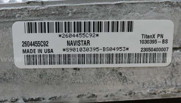 Navistar TitanX Charge Air Cooler Navistar TitanX - 2604455C92 Government Surplus Auction - Photo #5